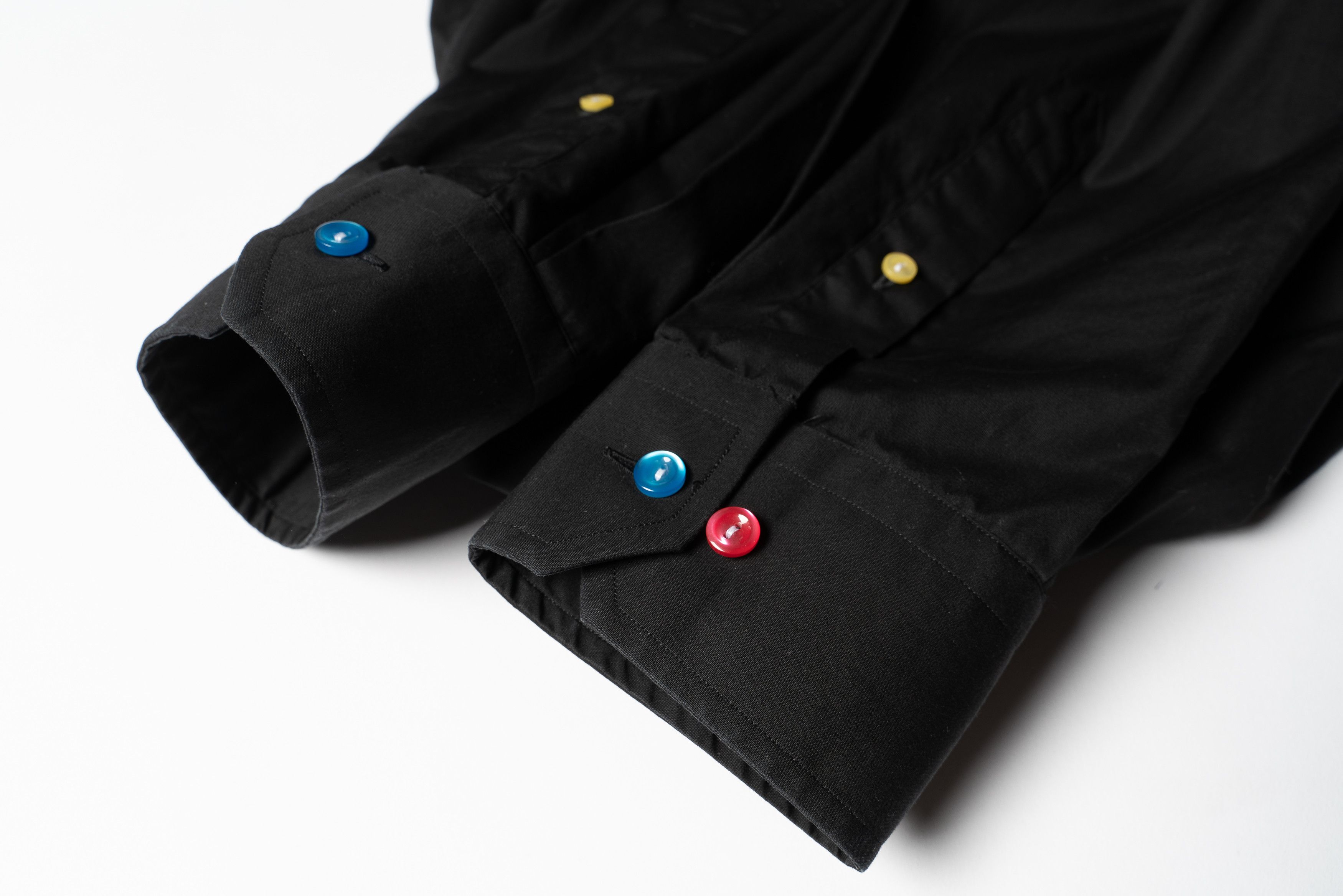 Eton 🔵 ETON Black Cotton Button Up Shirt Size US XL / EU 56 / 4 - 13 Thumbnail