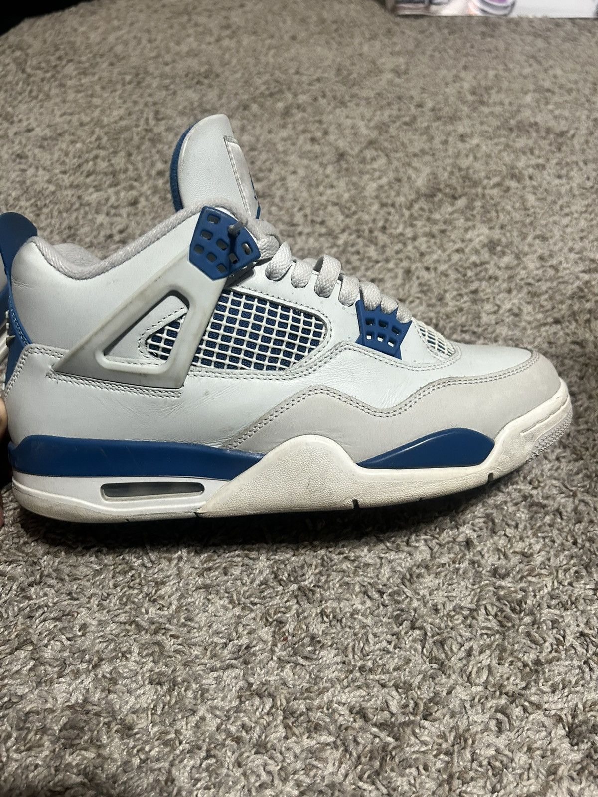 Jordan Brand jordan 4 military blue Size US 8.5 / EU 41-42 - 3 Thumbnail