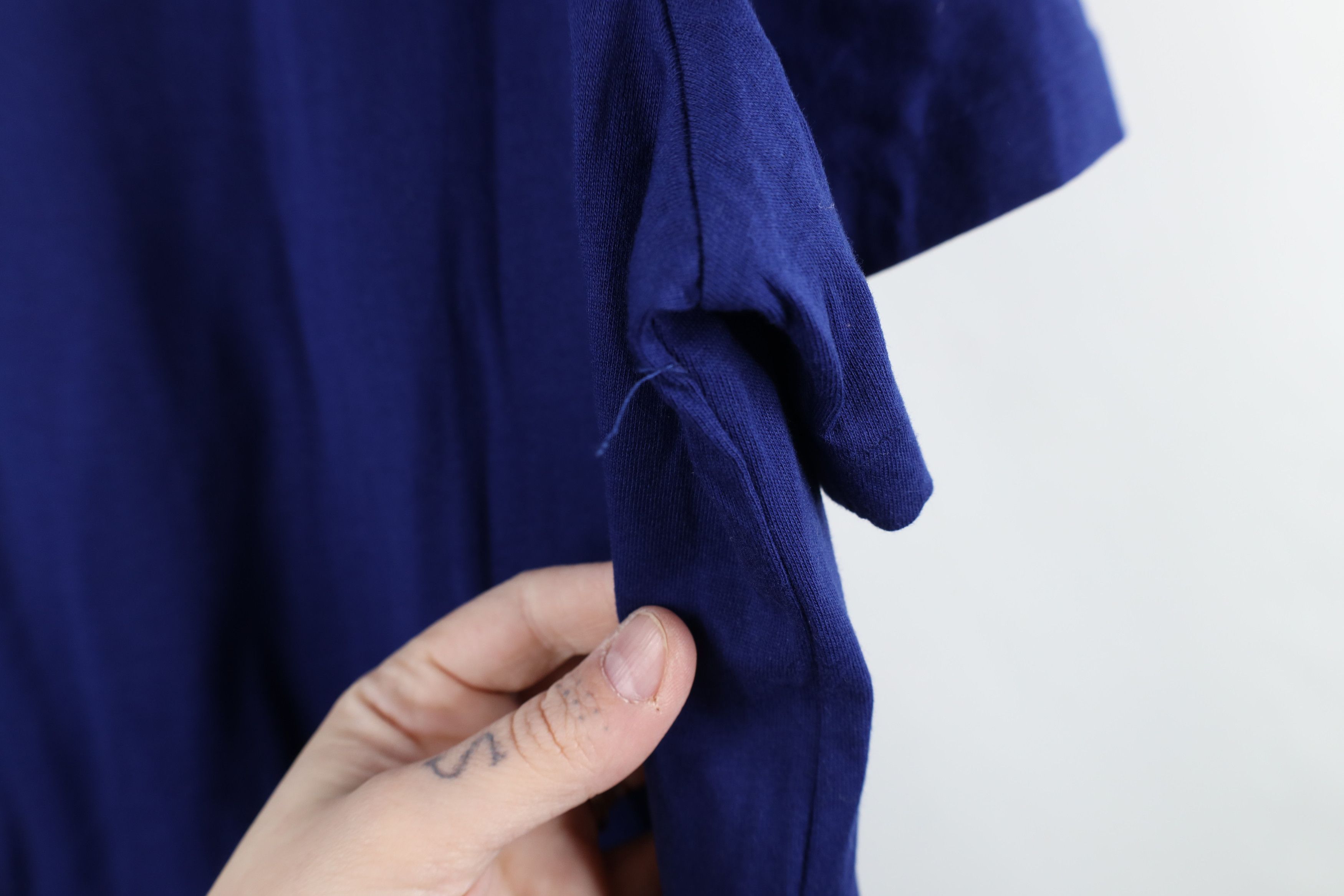 Ralph Lauren × Vintage Y2K Ralph Lauren Soft Cotton Touch Short Sleeve T-Shirt Blue Size US L / EU 52-54 / 3 - 6 Thumbnail