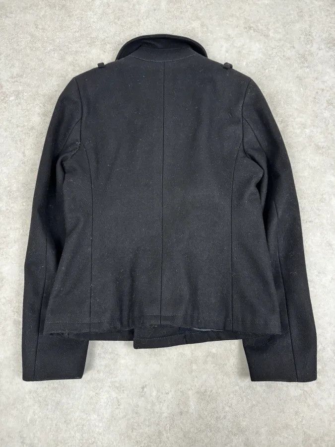 Balenciaga AW2007 Balenciaga Black Classy Officer Jacket By Nicolas Ghesquière Size US M / EU 48-50 / 2 - 4 Thumbnail