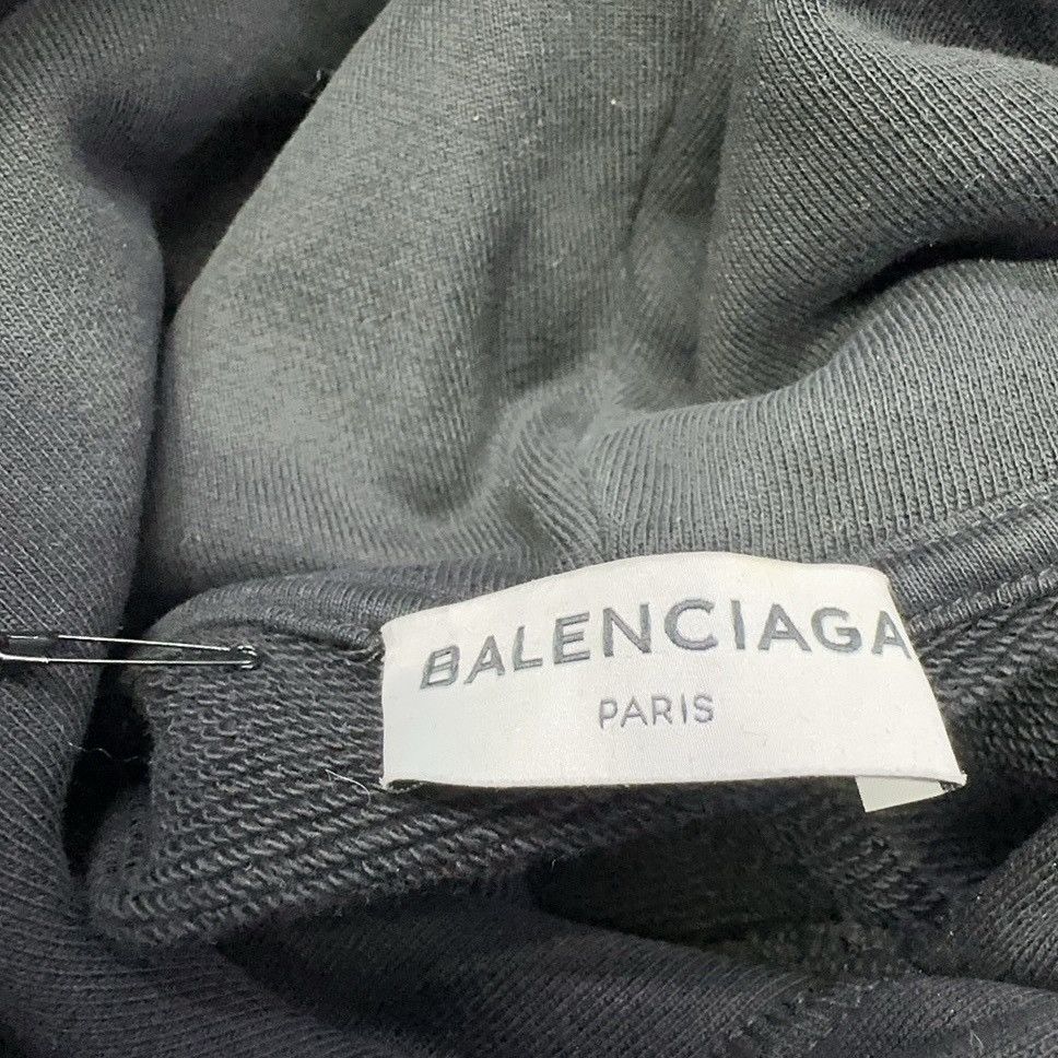 Balenciaga Balenciaga FW21 Hood logo Hoodie Size XL / US 12-14 / IT 48-50 - 4 Thumbnail