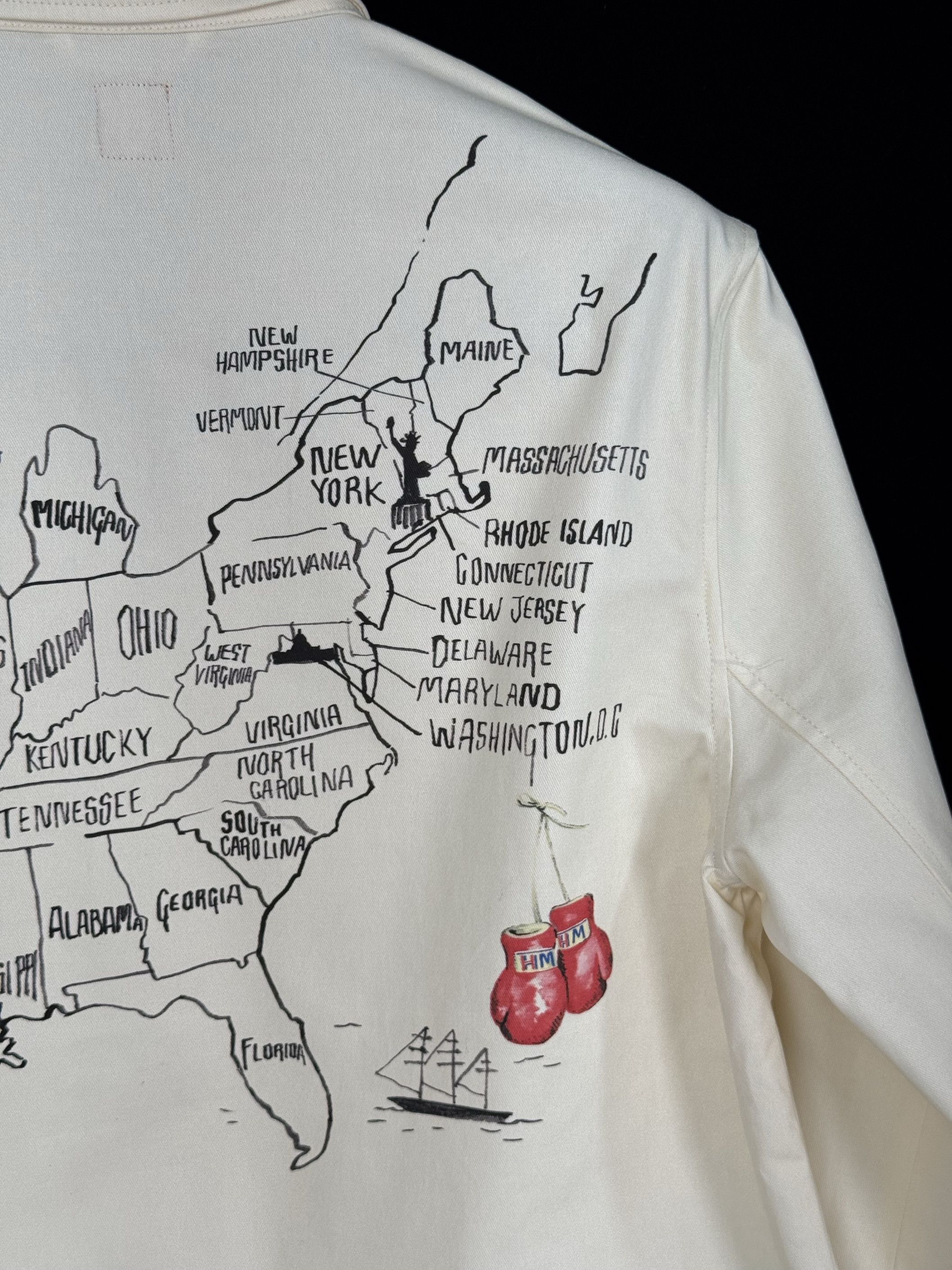 Human Made UNWORN* Human Made Printed Jacket White Size US L / EU 52-54 / 3 - 10 Thumbnail