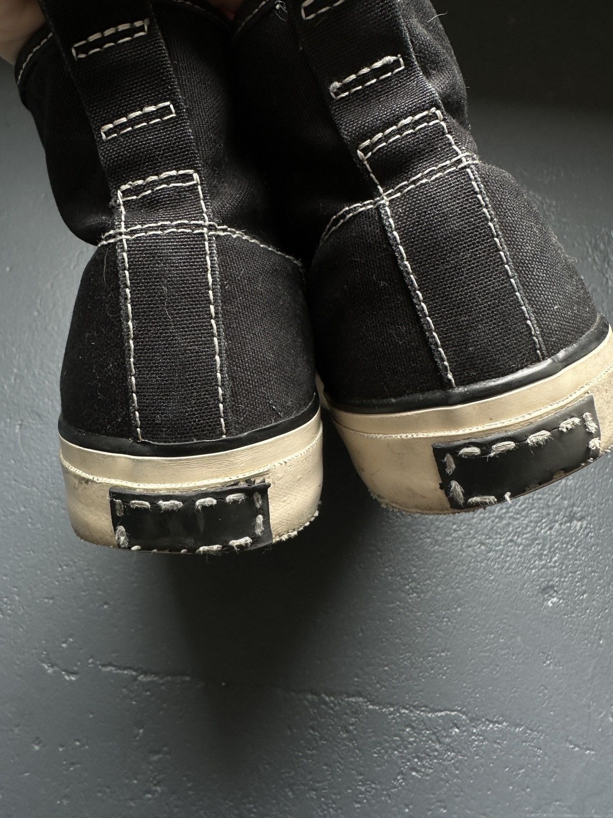 Visvim Visvim Skagway Hi top Sk8 shoe trashed worn dirty Size US 8.5 / EU 41-42 - 6 Thumbnail