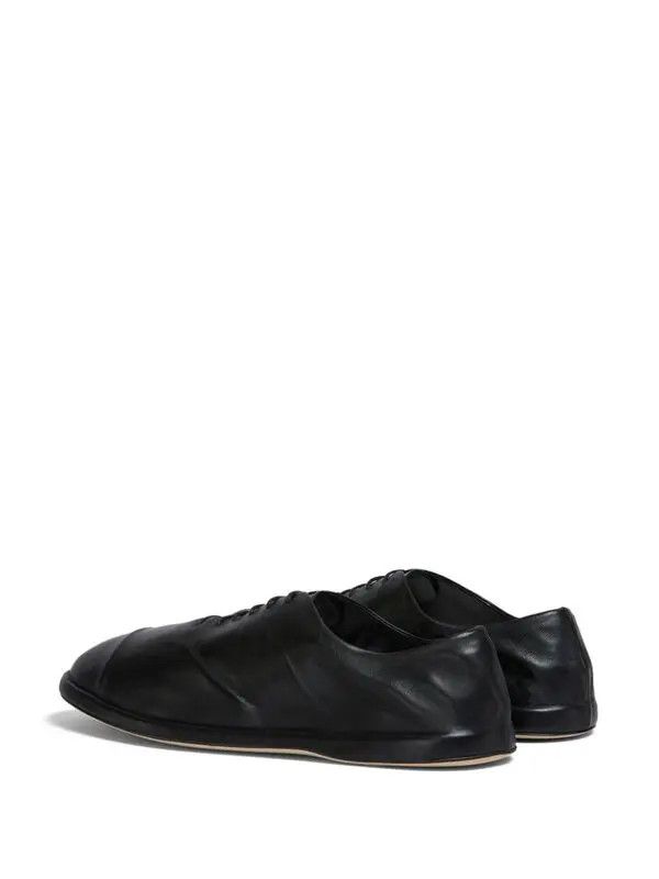 Marni o1w1db10325 Leather Derby Shoes in Black Size US 7 / EU 40 - 3 Thumbnail