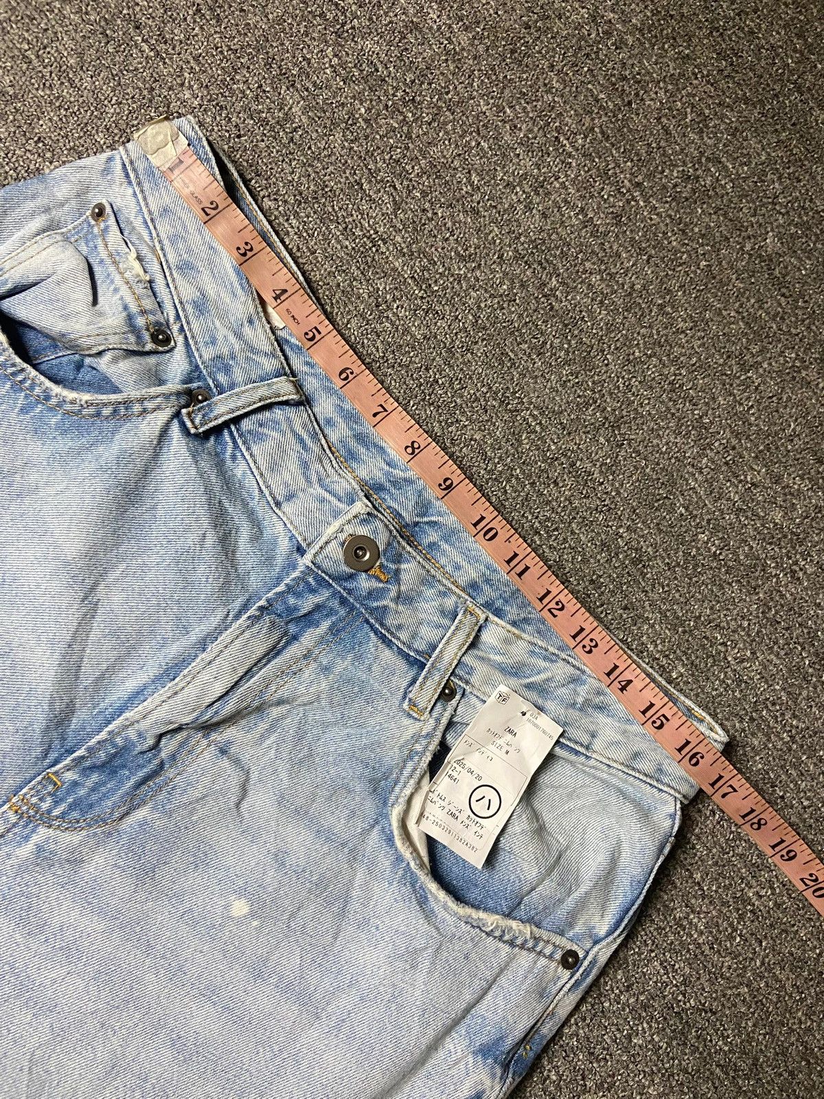 Zara Vintage ZARA Flare Denim Jeans (142) Size US 33 - 3 Thumbnail