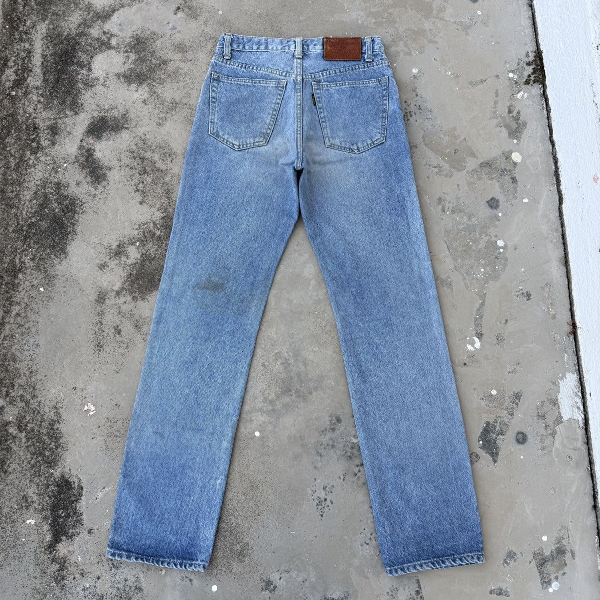 Japanese Brand Vintage Bison Faded Denim Jean Pants W28 Size US 28 / EU 44 - 11 Thumbnail