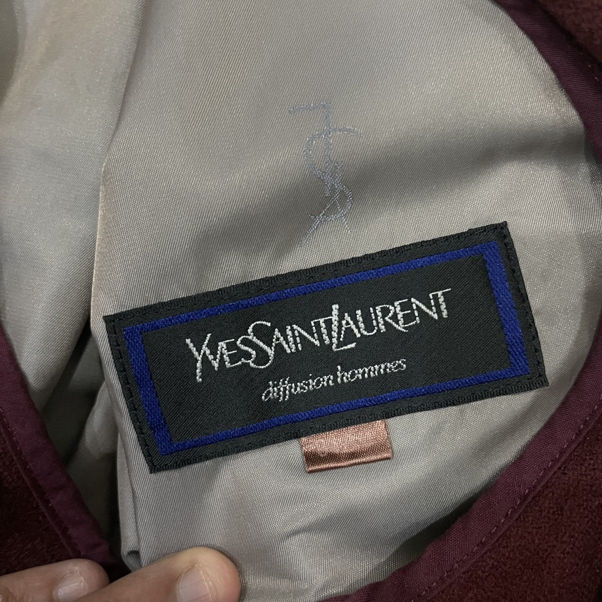 Yves Saint Laurent Vintage Yves Saint Laurent Diffusion Homme TrenchCoat Jacket Size US L / EU 52-54 / 3 - 19 Thumbnail