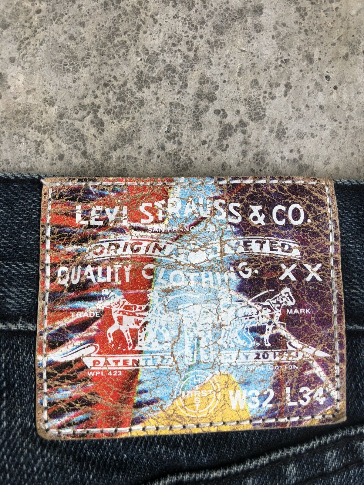 Damien Hirst × Levi's Levi’s Damien Hirst Limited Edition 2008 Size US 31 - 19 Thumbnail