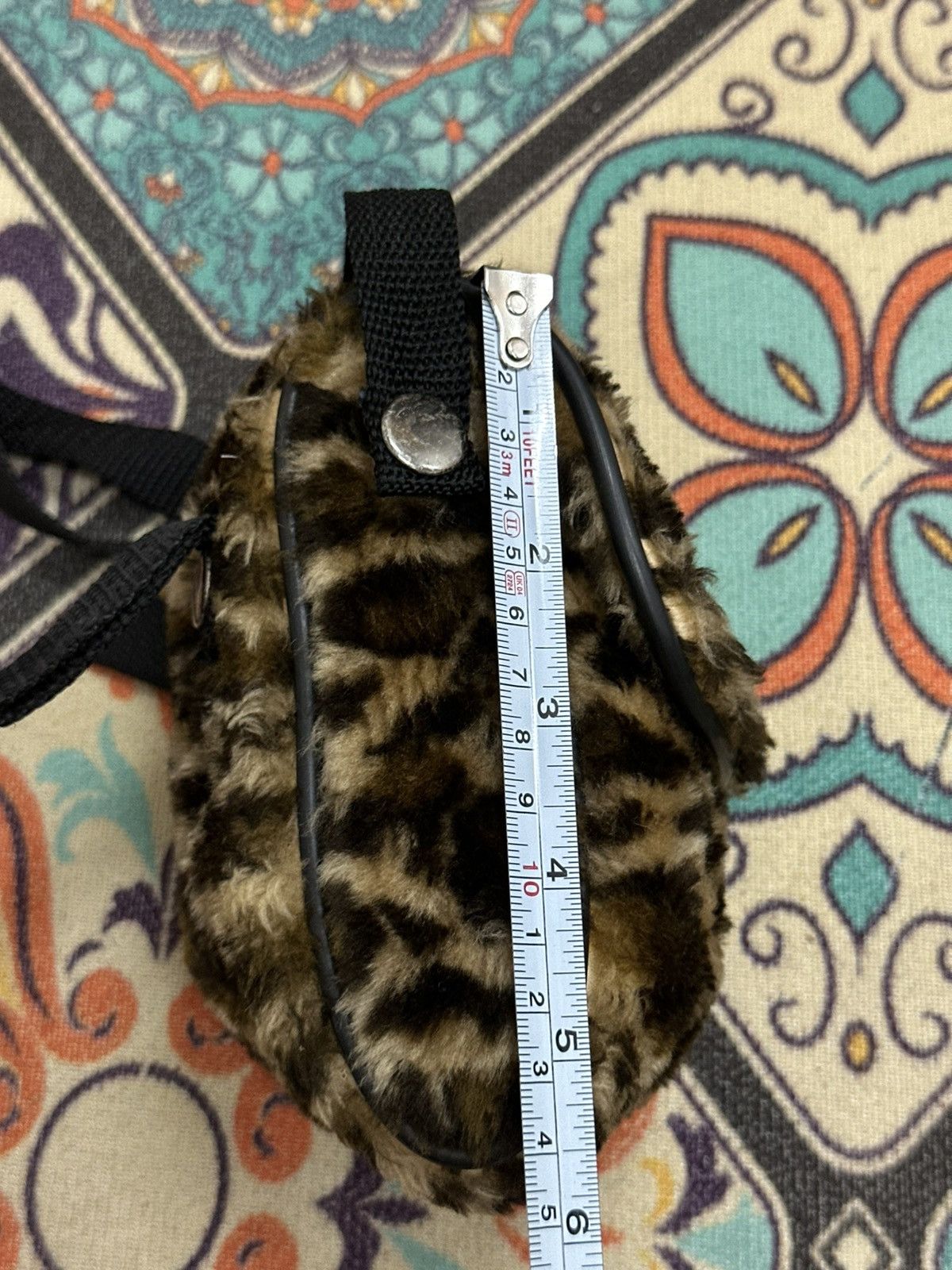 Mambo Vintage Mambo Leopard Fur Sling Bag Size ONE SIZE - 8 Thumbnail
