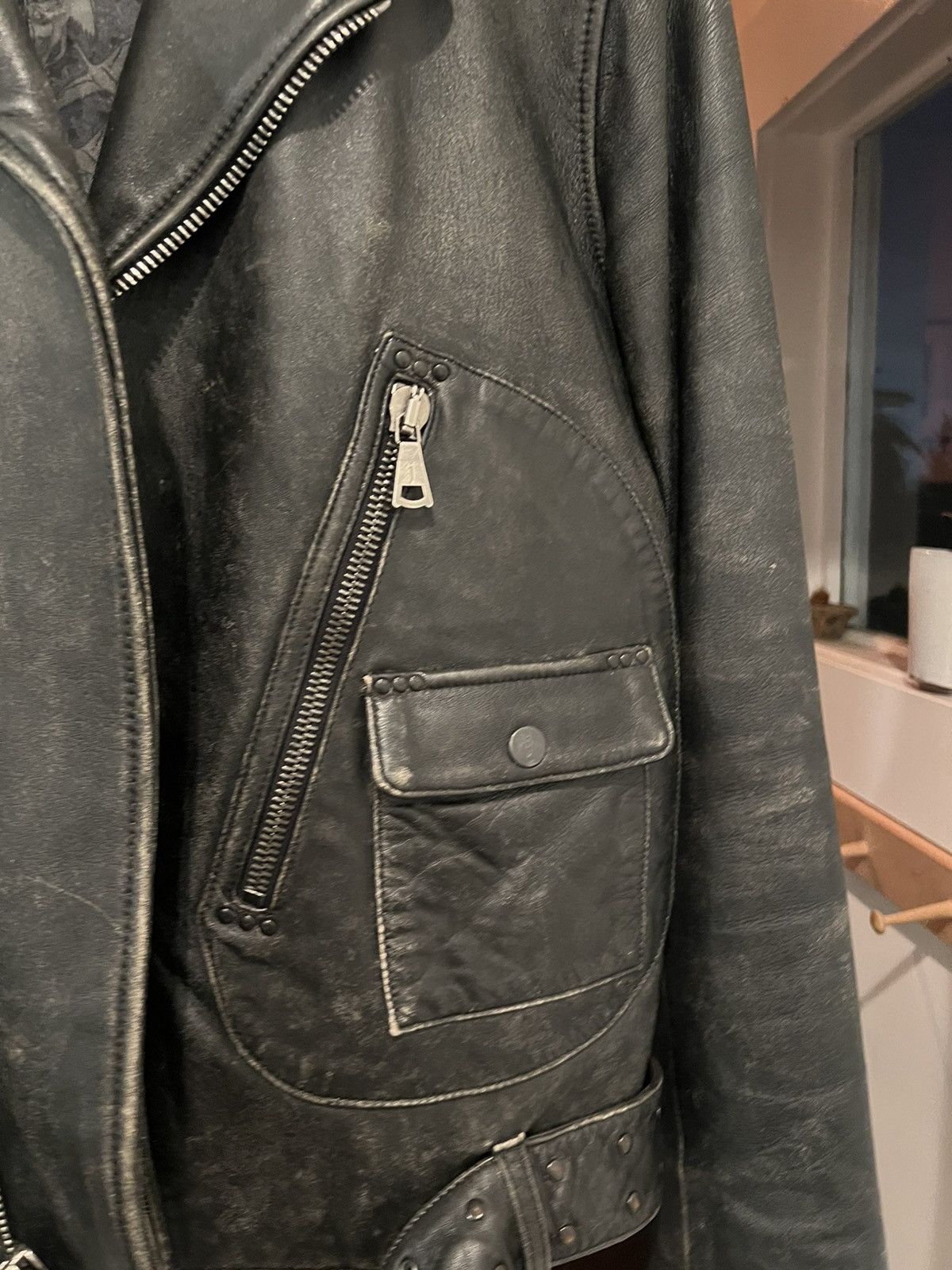 John Varvatos John Varvatos Led Zeppelin Collection Leather Jacket EU48 Size US M / EU 48-50 / 2 - 2 Thumbnail