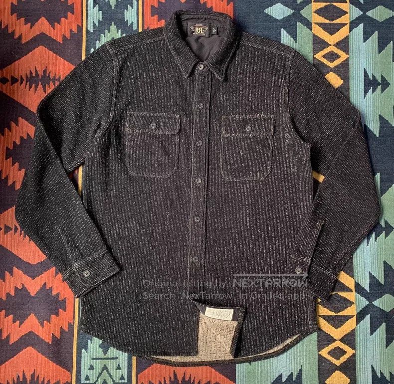 RRL Ralph Lauren RRL Ralph Lauren Thick vertical striped shirt Size US M / EU 48-50 / 2 - 1 Thumbnail