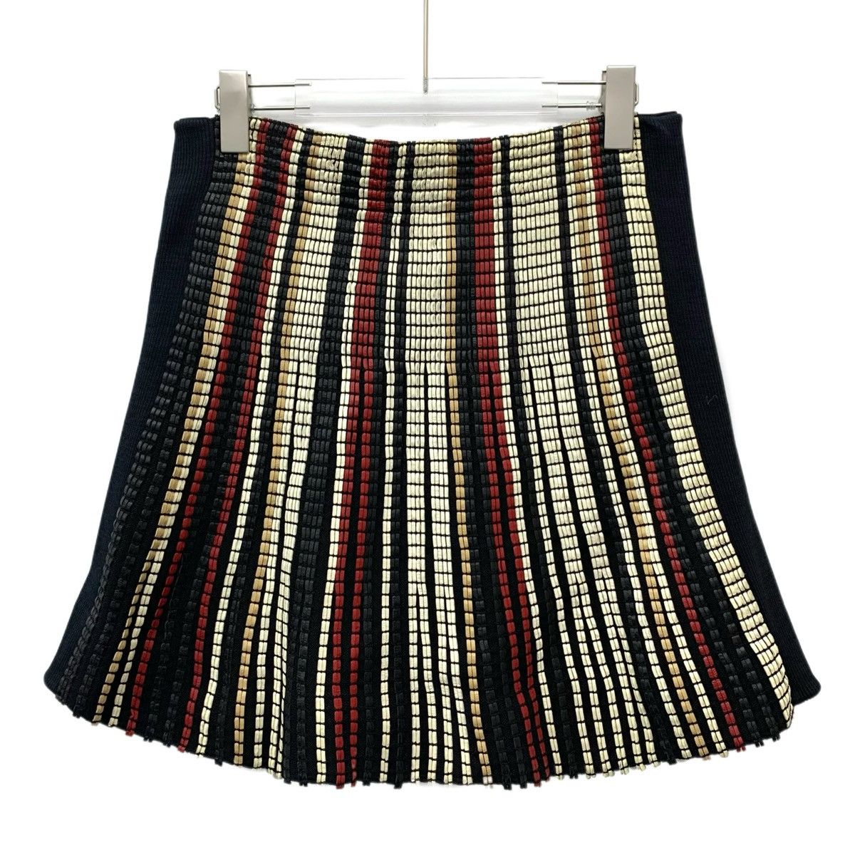 Louis Vuitton Louis Vuitton Colorful Striped Woven Casual Skirt K26WX Size 30" / US 8 / IT 44 - 2 Thumbnail