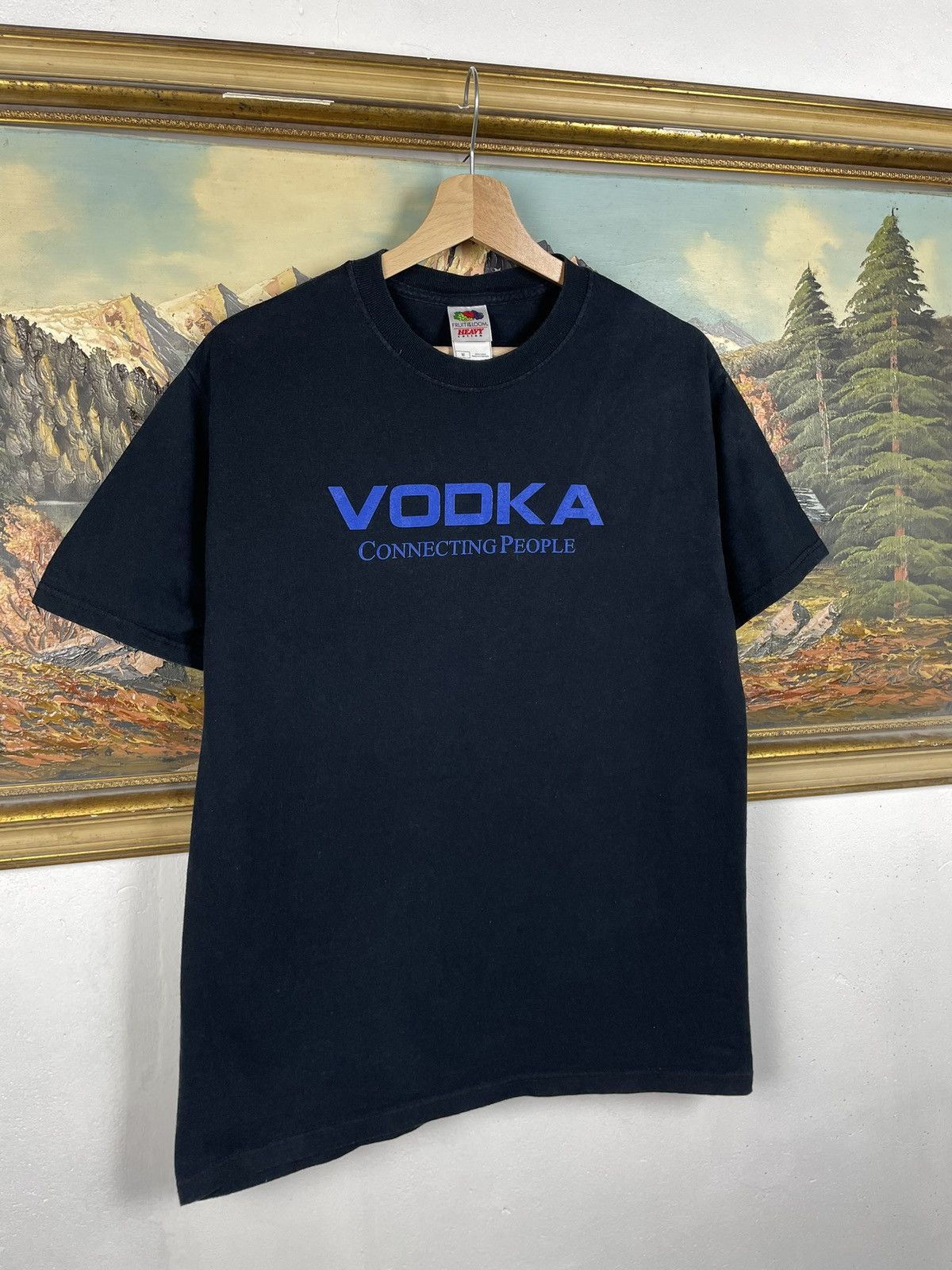 Other Black Funny Humor Tee Vintage Y2k Size US M / EU 48-50 / 2 - 3 Thumbnail