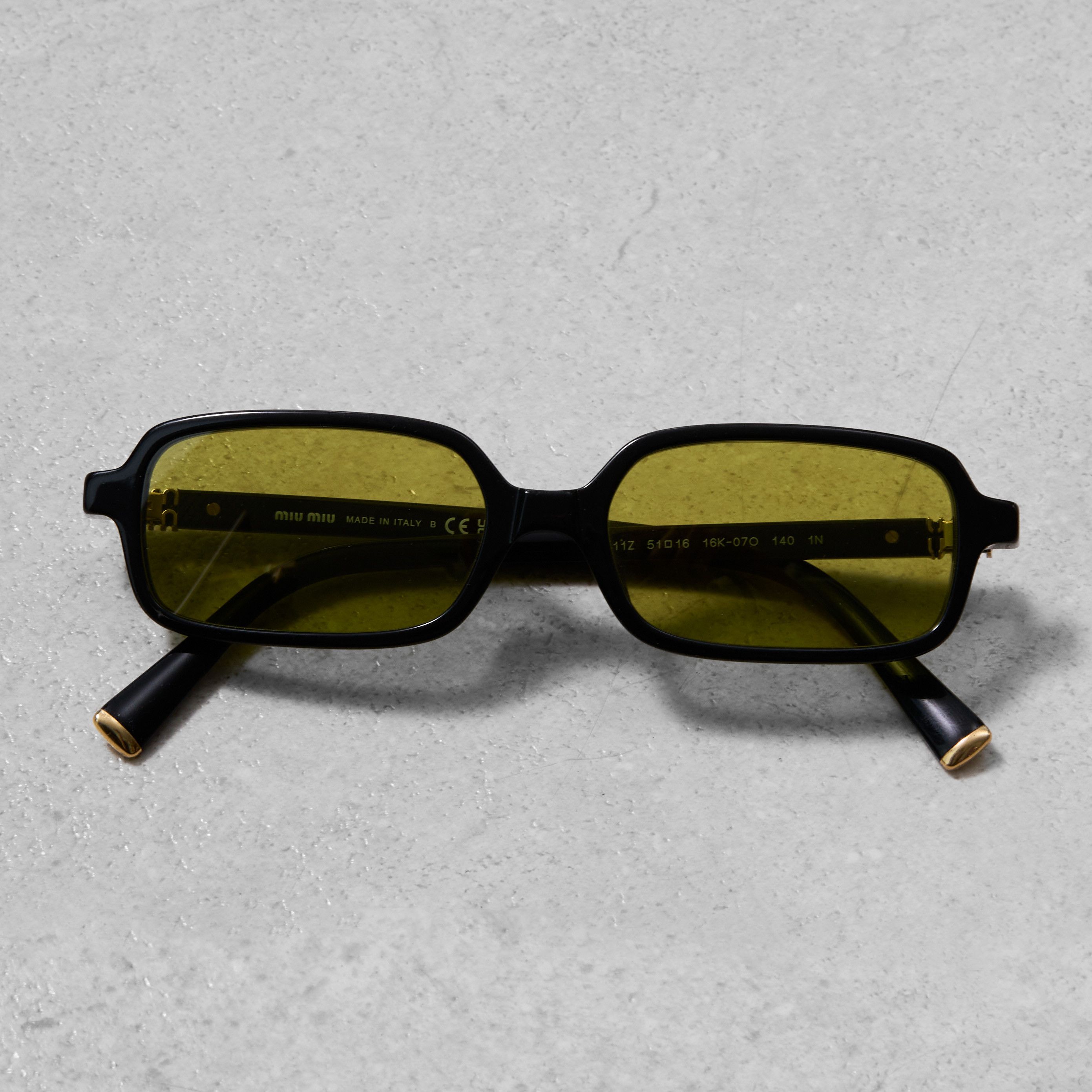 Miu Miu MIU MIU MU 11ZS 16K07O Sunglasses Size ONE SIZE - 3 Thumbnail