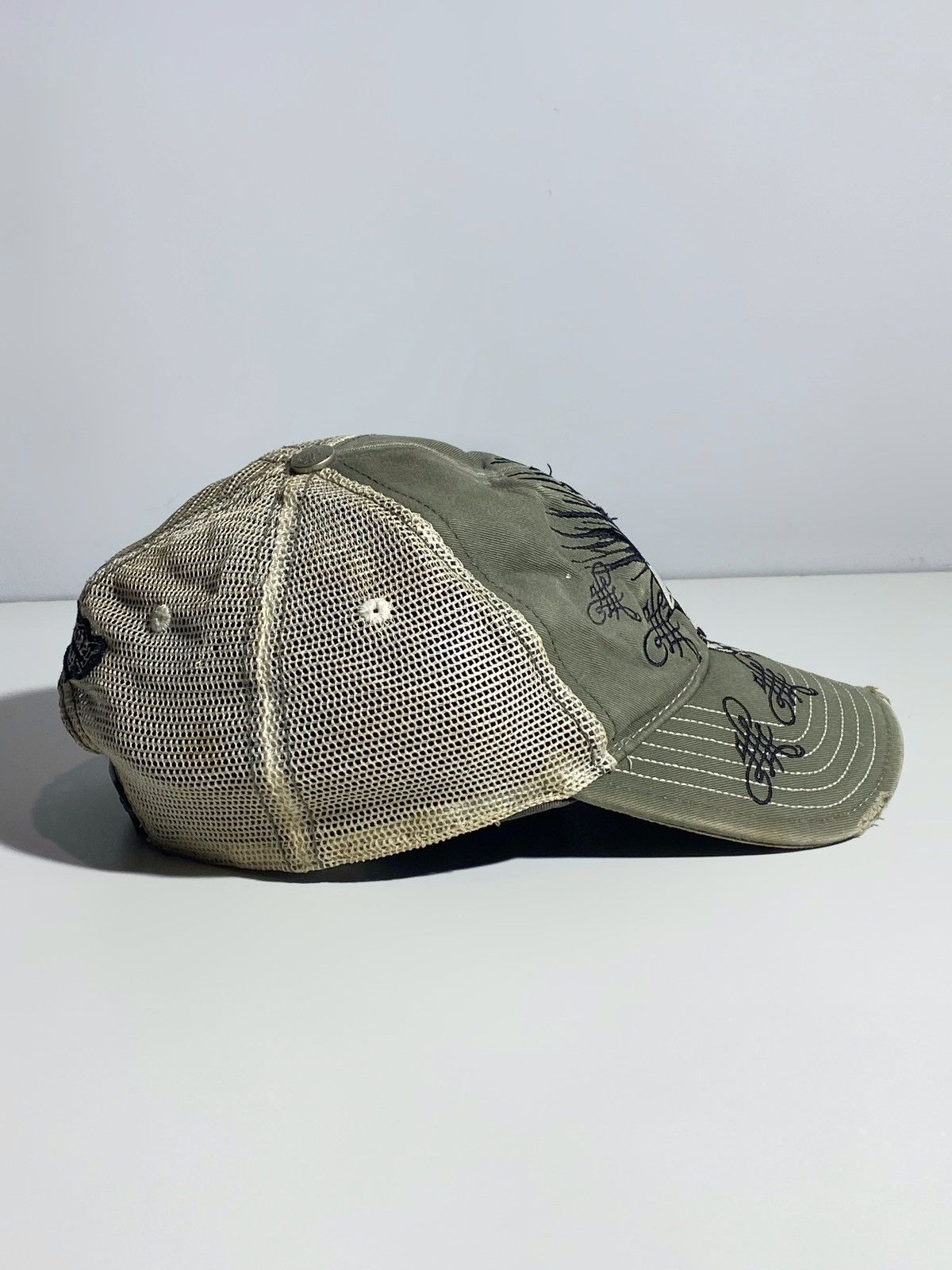 Other 🔥 RED MONKEY SKULL TRUCKER HAT VINTAGE LOS ANGELES VIBES Size ONE SIZE - 10 Thumbnail