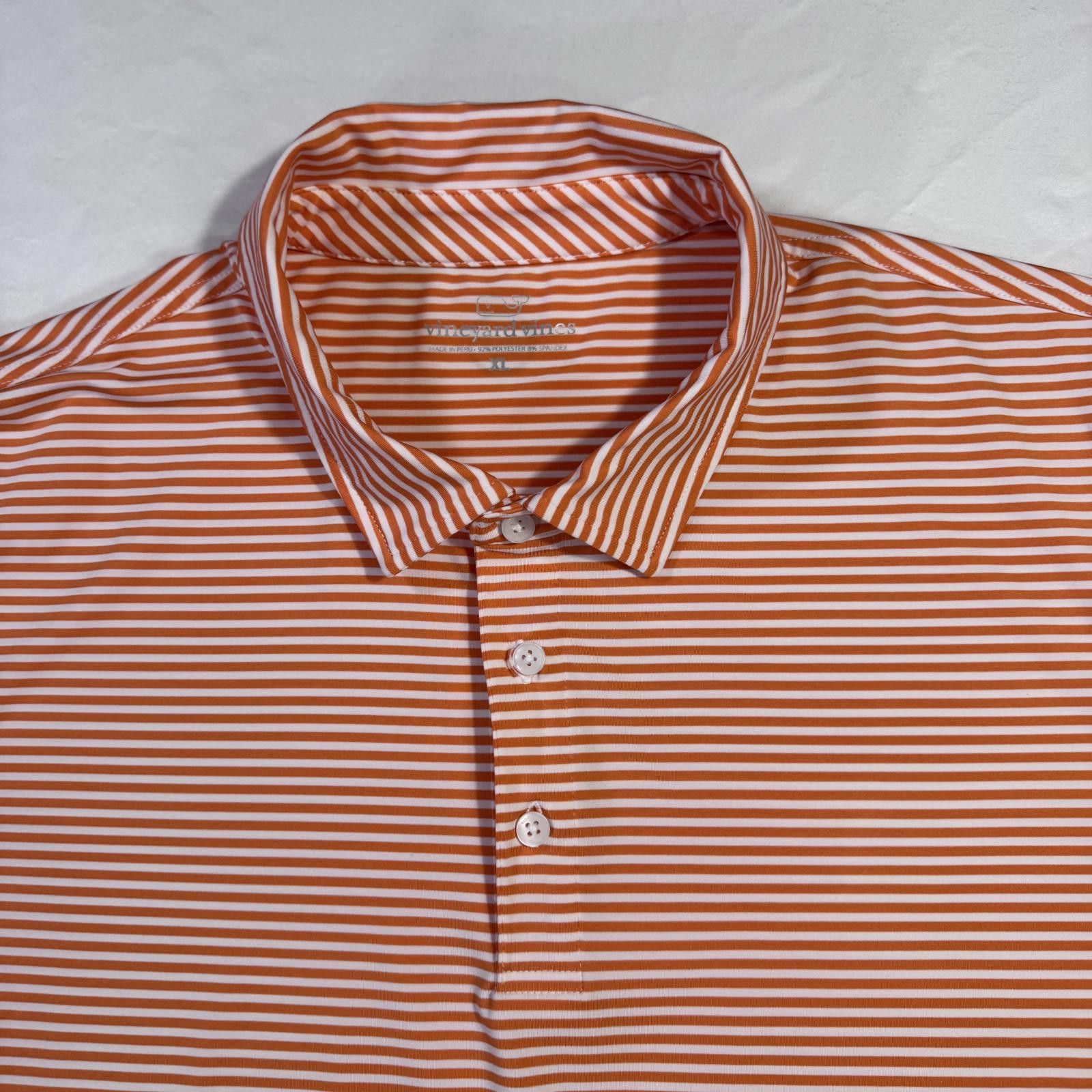 Vineyard Vines VINEYARD VINES Polo Golf Shirt Men's XL Stripped Size US XL / EU 56 / 4 - 2 Thumbnail