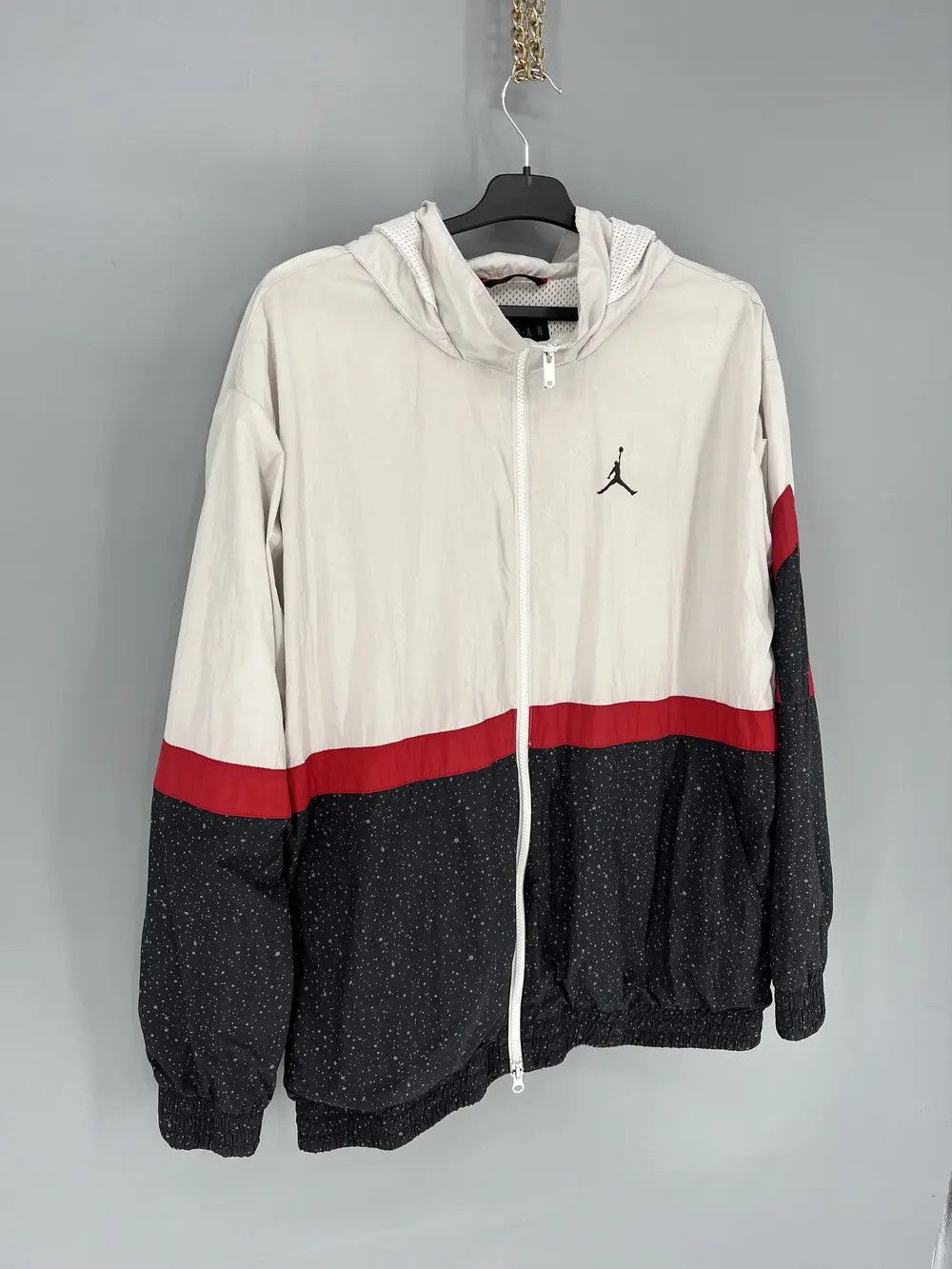 Jordan Brand 90’S JORDAN VINTAGE AIR MAX DRILL NYLON HOODED JACKET Size US L / EU 52-54 / 3 - 2 Thumbnail