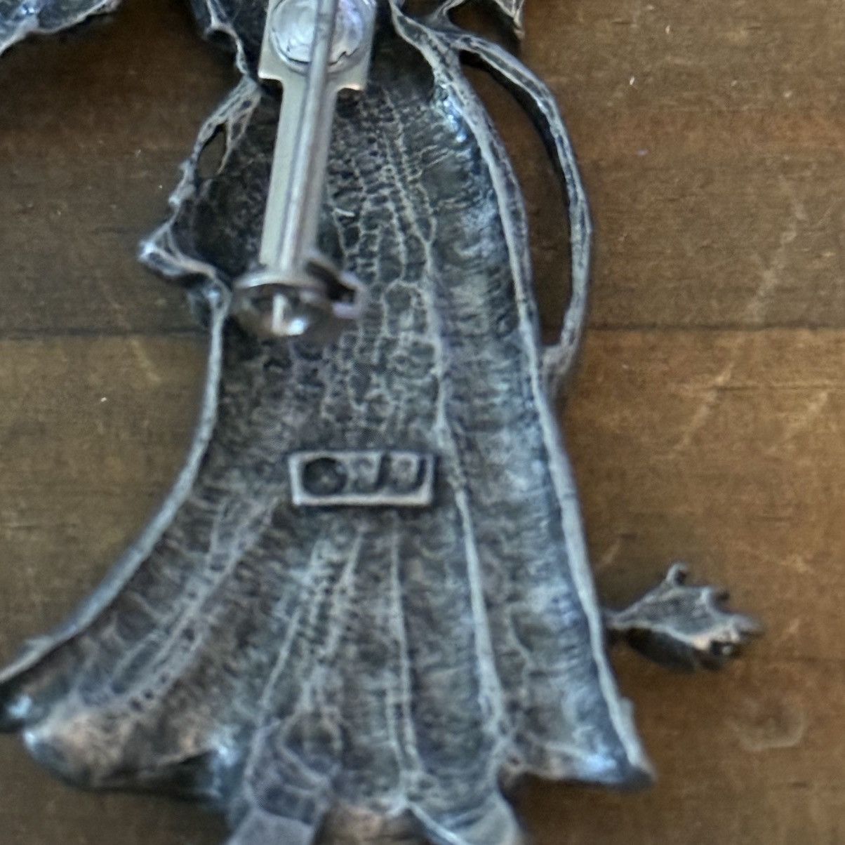 Vintage Vintage Jonette Jewelry large pewter wizard brooch Size ONE SIZE - 4 Thumbnail