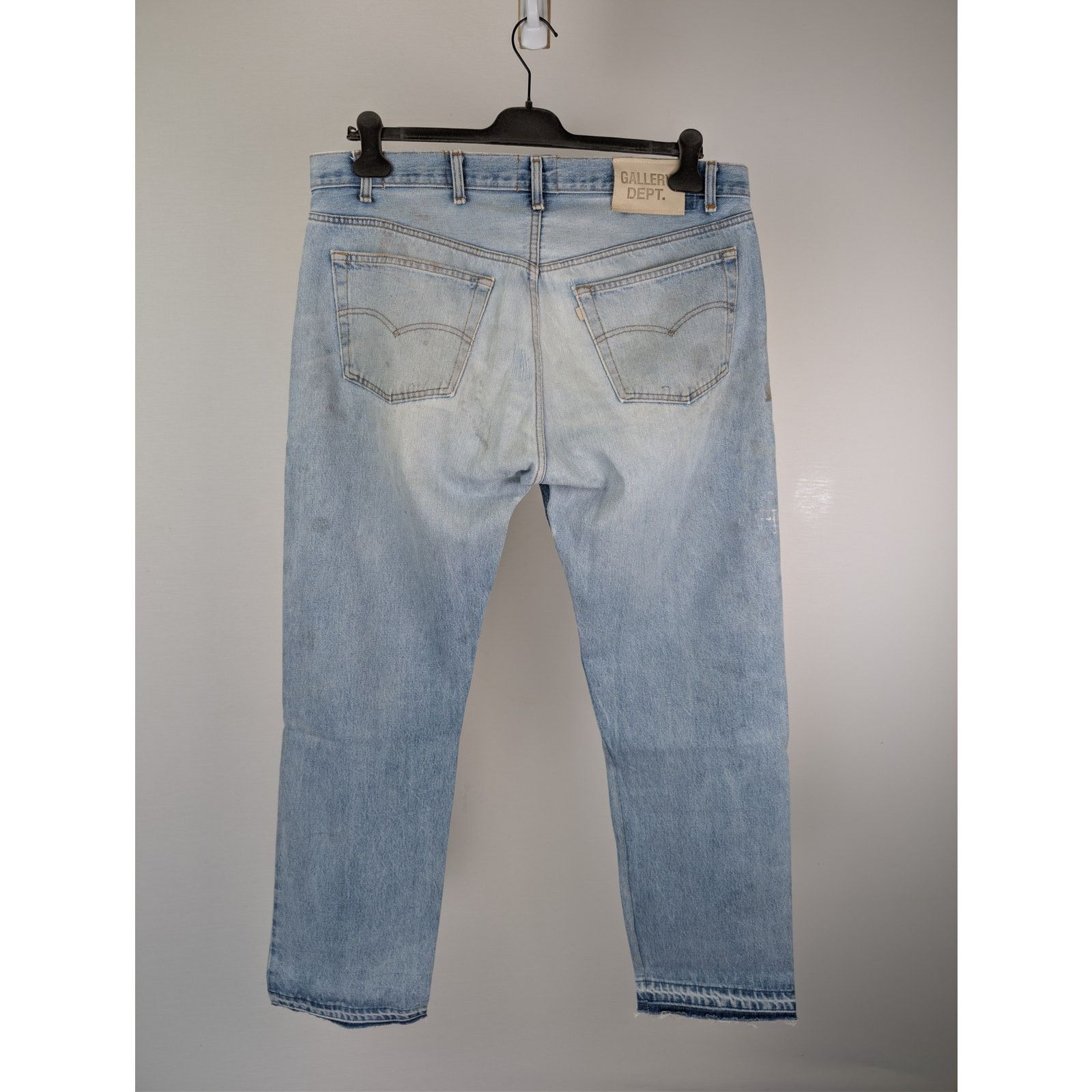 Gallery Dept. o1rshd1 Ken Reworked Vintage Ripped Destory Denim Jeans Size US 38 / EU 54 - 15 Thumbnail
