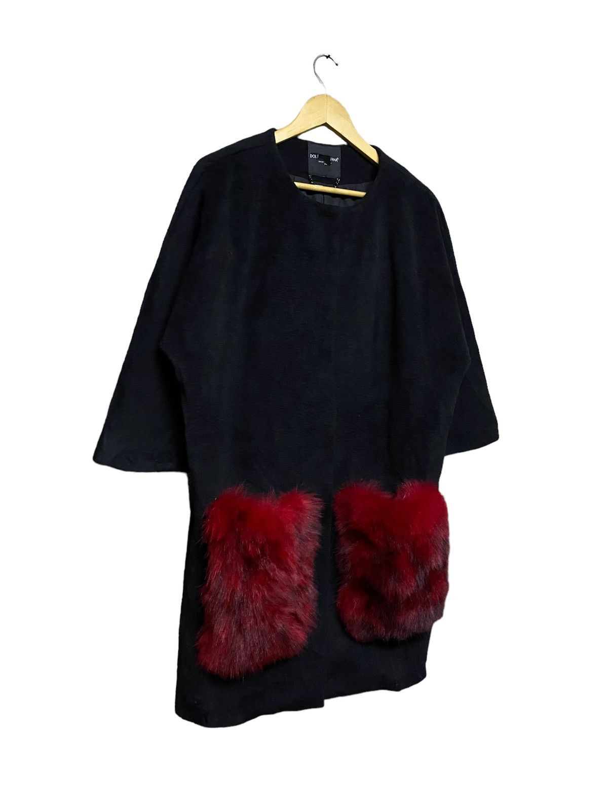 Dolce & Gabbana Authentic🔥Dolce & Gabana Long Coat With Mink Fur Over-Pocket Size US M / EU 48-50 / 2 - 5 Thumbnail