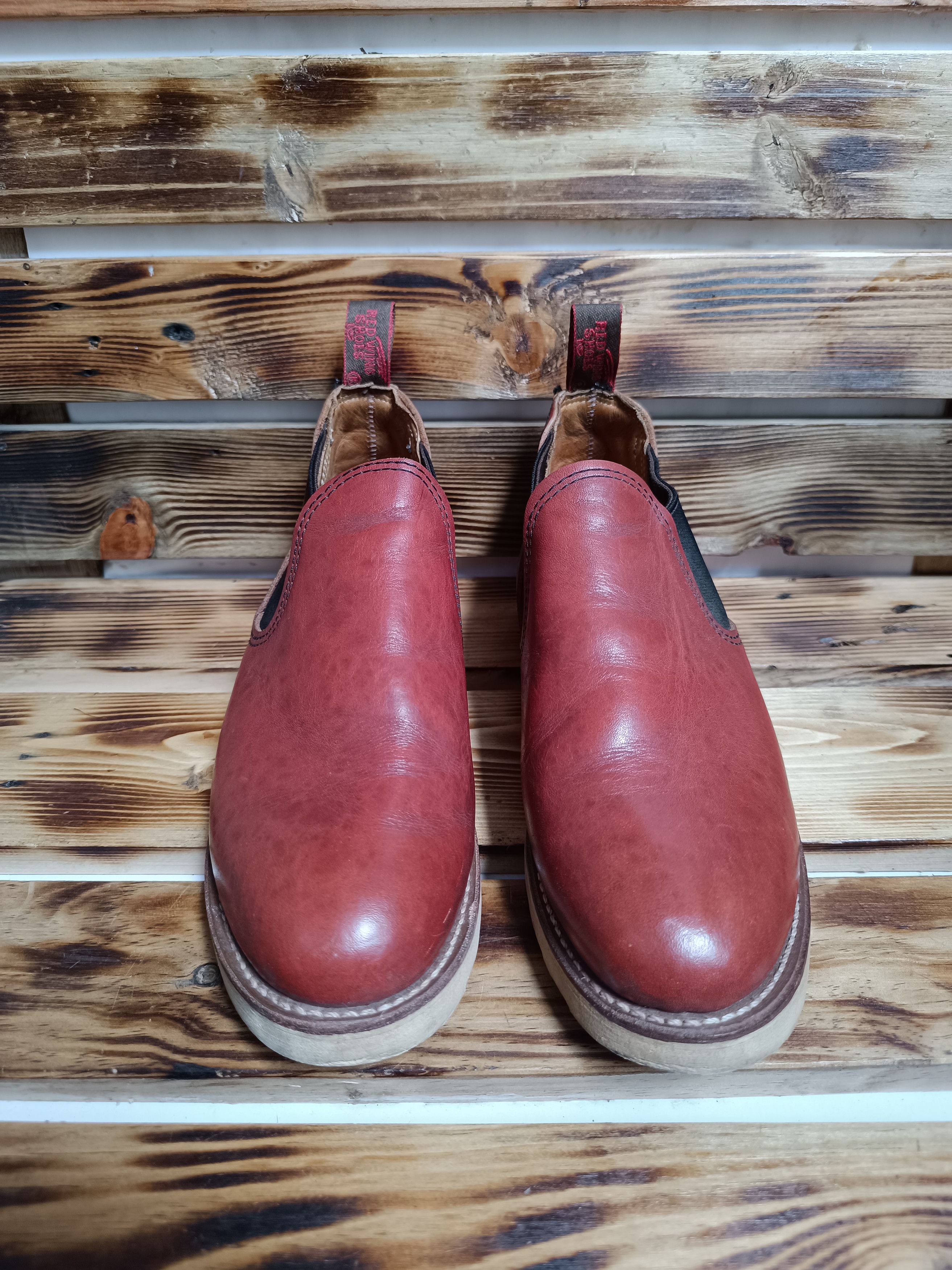 Red Wing Romeo slip on boots Size US 8 / EU 41 - 2 Thumbnail