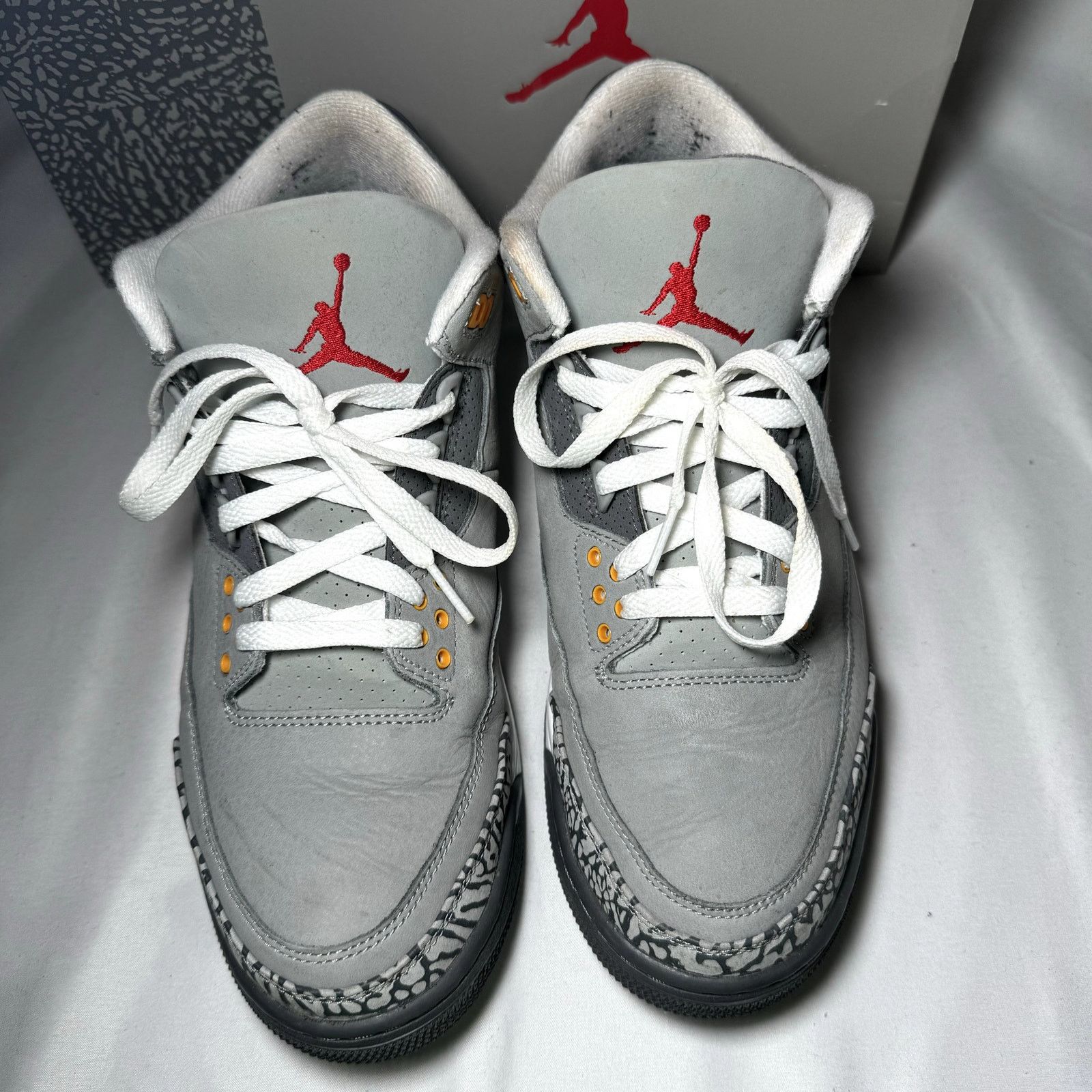 Jordan Brand × Nike Size 9.5 - Air Jordan 3 Retro Cool Grey 2021 Men's Shoes Size US 9.5 / EU 42-43 - 4 Thumbnail