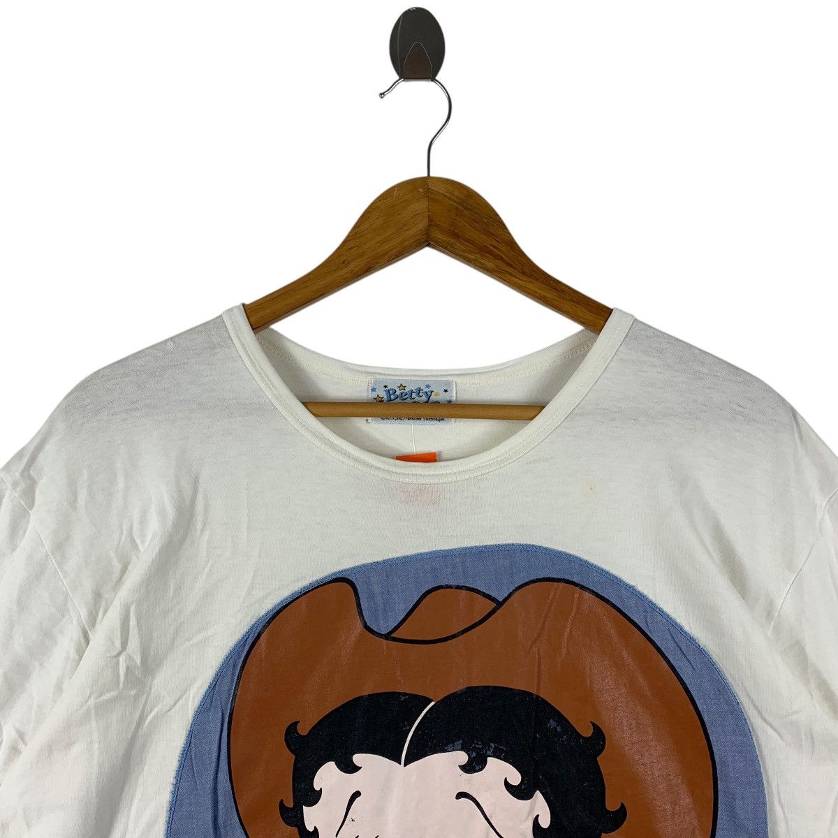 Cartoon Network × Vintage Vintage 90s BETTY BOOP cowboy printed tee Size US M / EU 48-50 / 2 - 2 Thumbnail