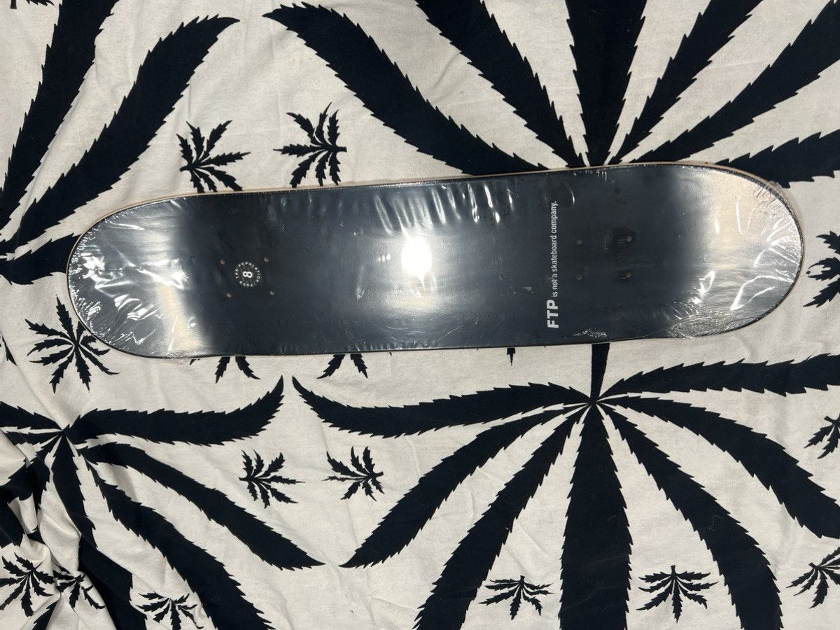Fuck The Population FTP Debossed All Over Skate Deck (Black) size 8 Size ONE SIZE - 3 Thumbnail