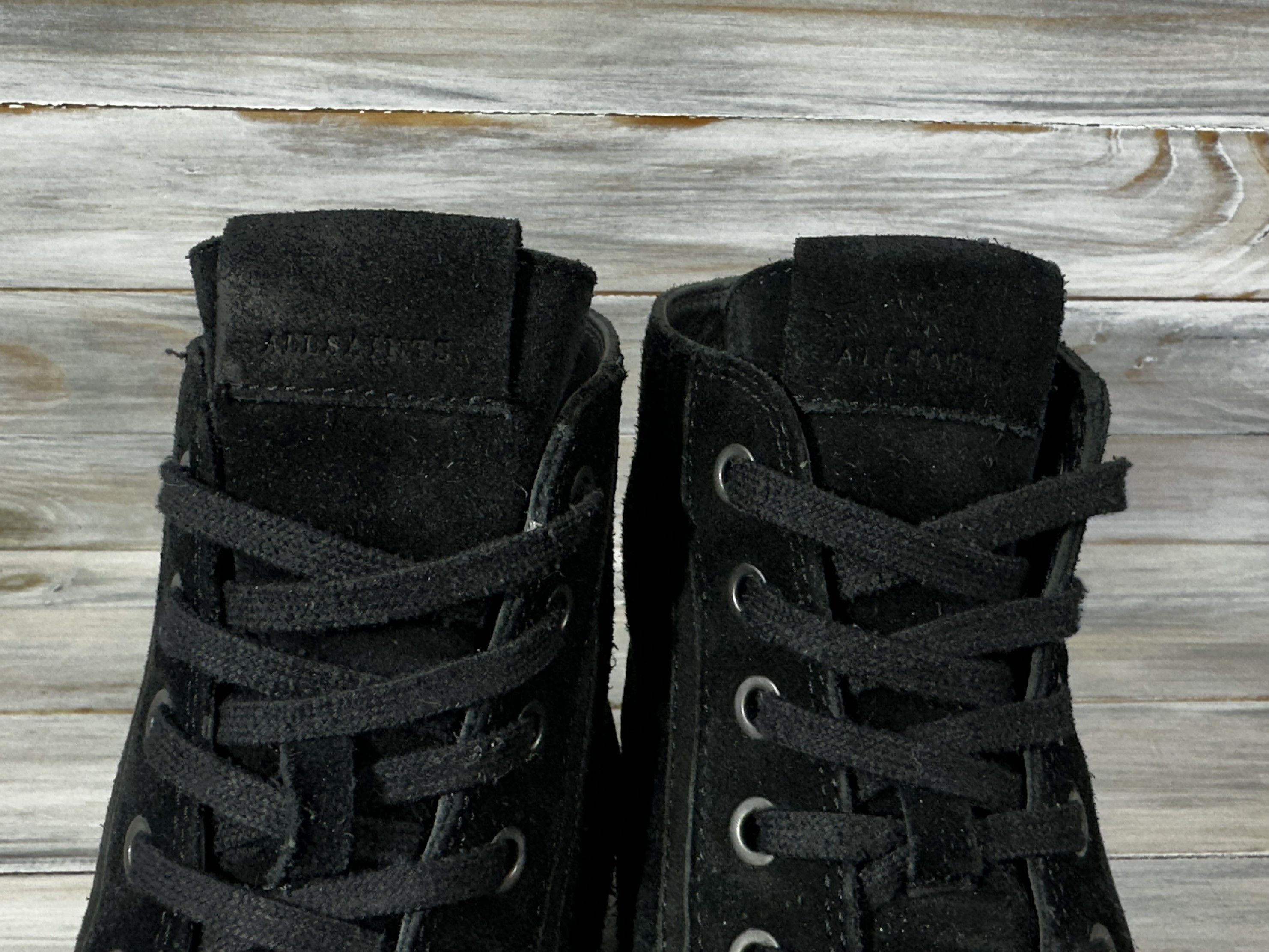 Allsaints ALL SAINTS Suede Hi Top Sneakers Casual Shoes Luxury Brand Size US 8 / EU 41 - 4 Thumbnail