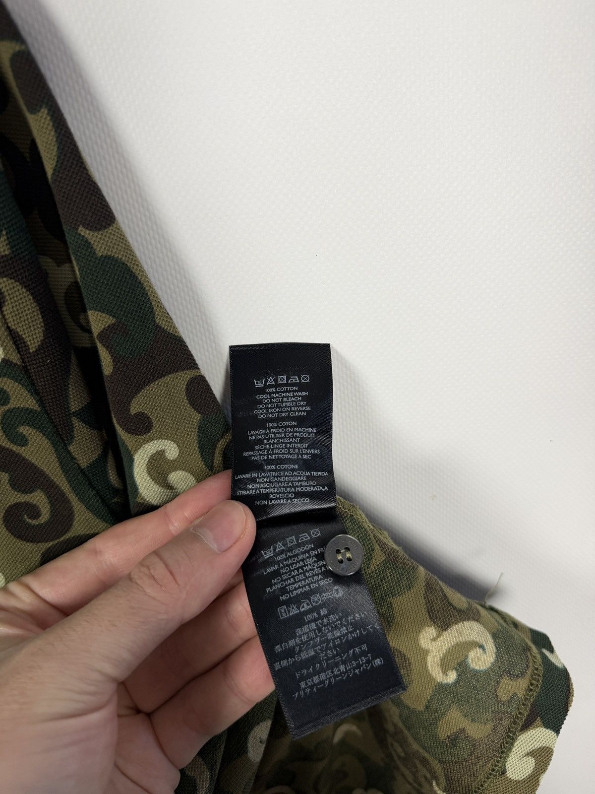 Pretty Green Pretty Green Short Sleeve Camo Polo Shirt Casual Size S Size US S / EU 44-46 / 1 - 8 Thumbnail