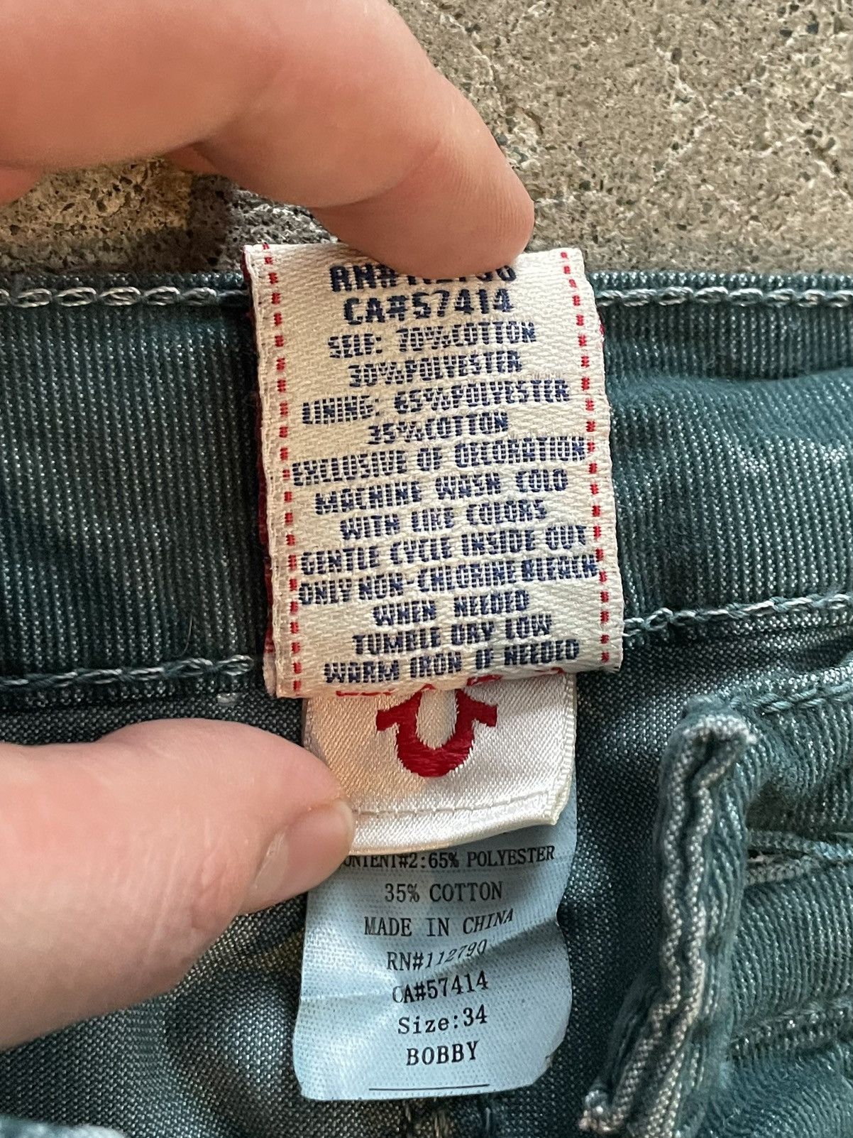True Religion True Religion Corduroy Pants Size US 34 / EU 50 - 12 Thumbnail