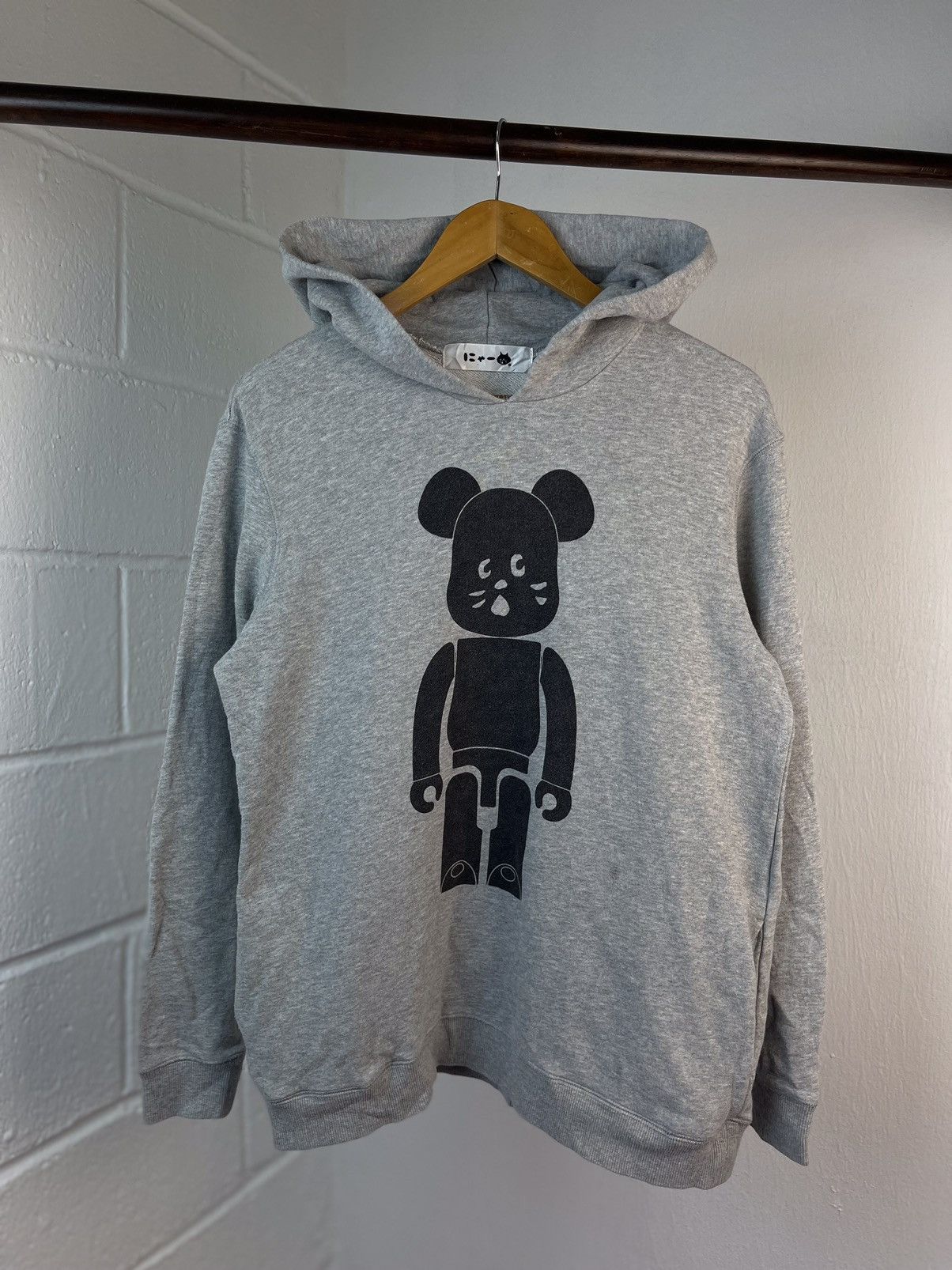 Issey Miyake × Medicom Toy × Ne-Net Ne-Net Issey Miyake X Medicom Bearbrick Hoodie Size US M / EU 48-50 / 2 - 2 Thumbnail