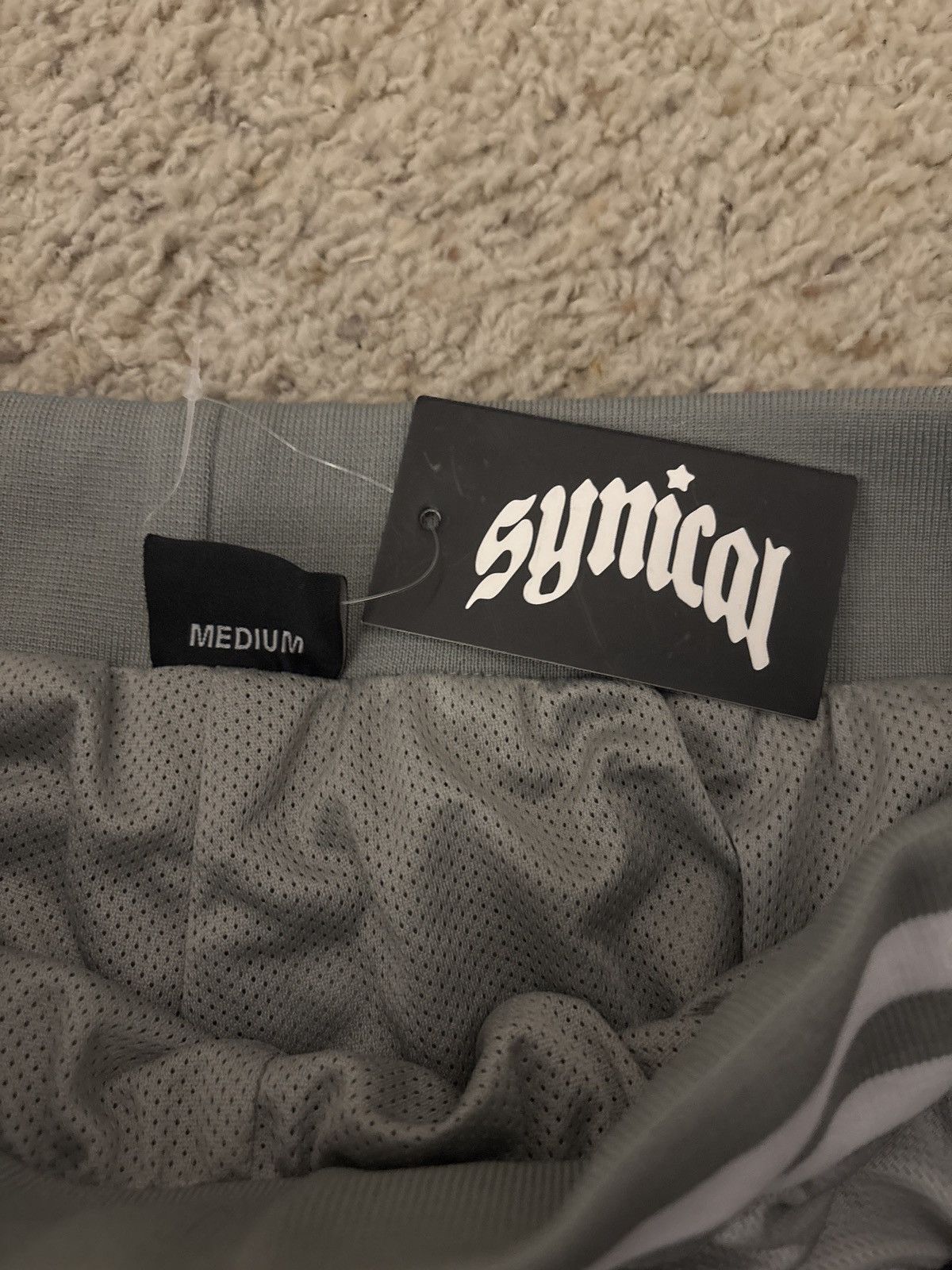 SYNICAL Synical Grey Arch Logo Shorts Size US 30 / EU 46 - 3 Thumbnail