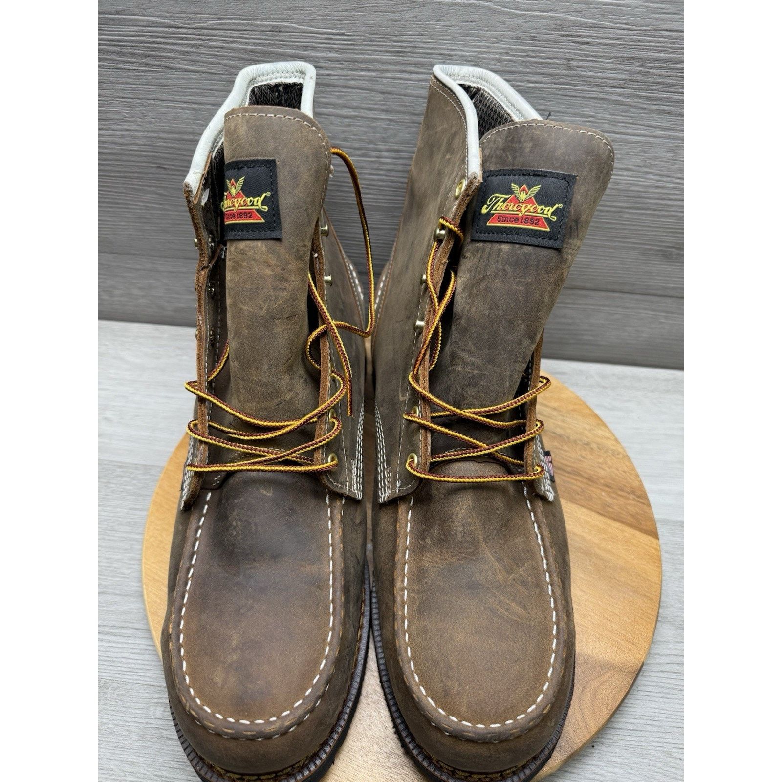 Thorogood THOROGOOD 1957 SERIES WATERPROOF 8″ CRAZYHOR 814-3890 14 2E Size US 14 / EU 47 - 3 Thumbnail