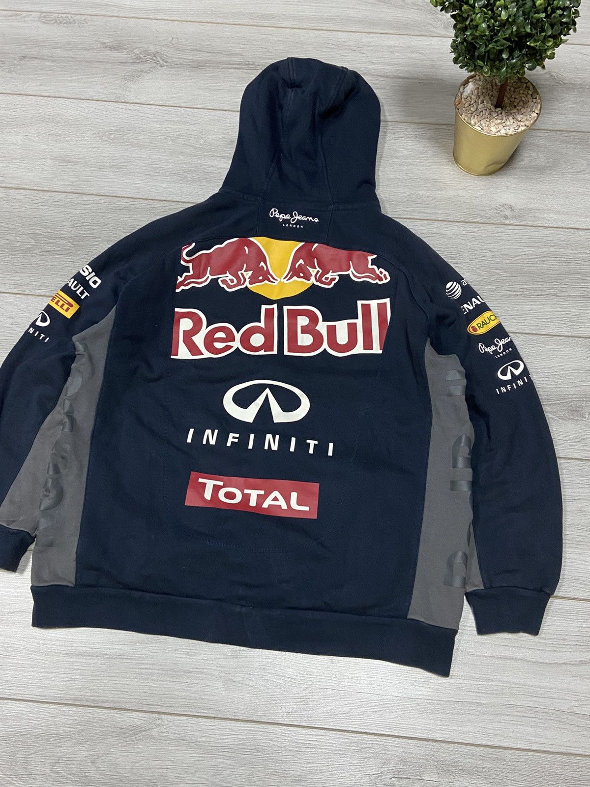 Red Bull Red Bull Infinity Pepe jeans vintage big logo zip Size US XXL / EU 58 / 5 - 10 Thumbnail