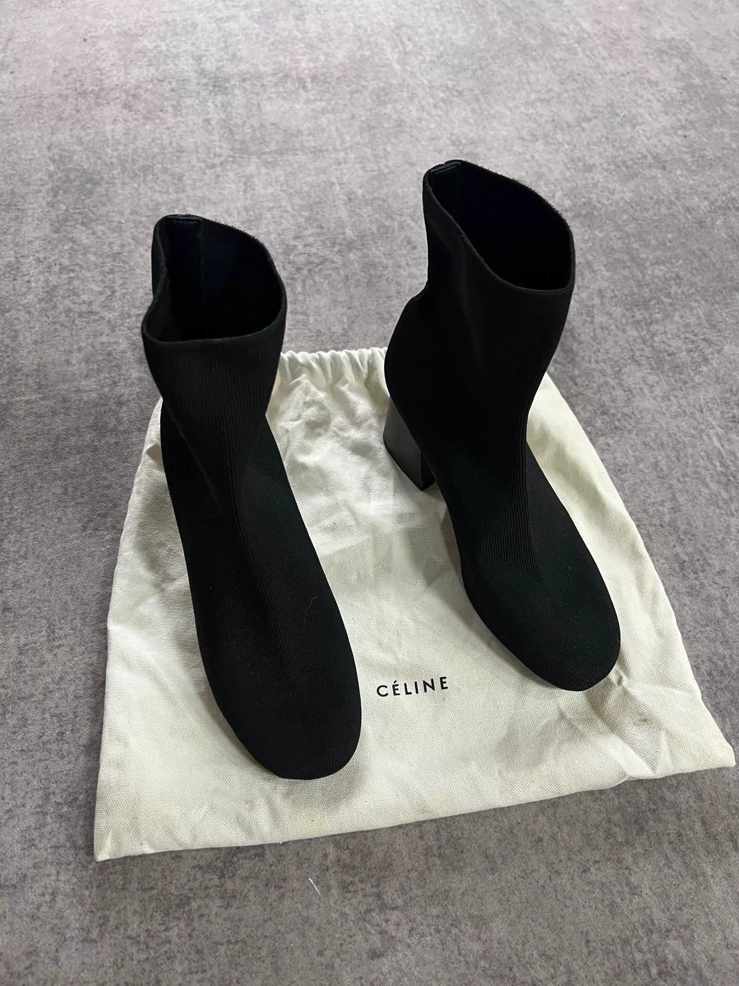 Celine Celine Sock Boots Size US 6 / IT 36 - 1 Thumbnail