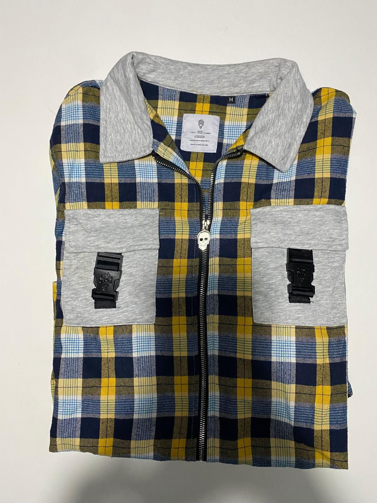 TeamSESH Team sesh "Creep Cargo Flannel" jacket/shirt Size US M / EU 48-50 / 2 - 1 Thumbnail