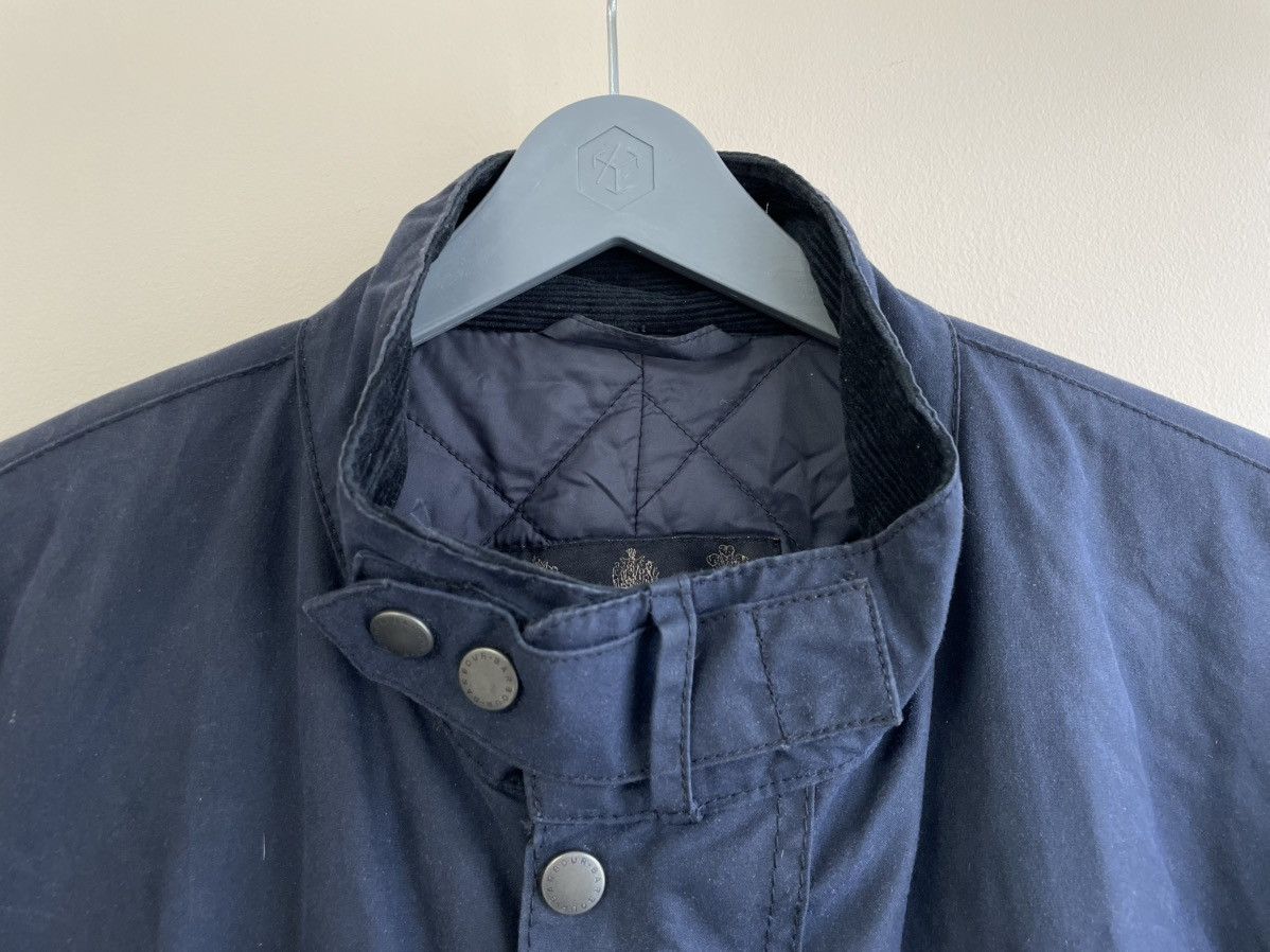 Barbour Barbour International Blue Duke Wax Jacket Size US XL / EU 56 / 4 - 2 Thumbnail