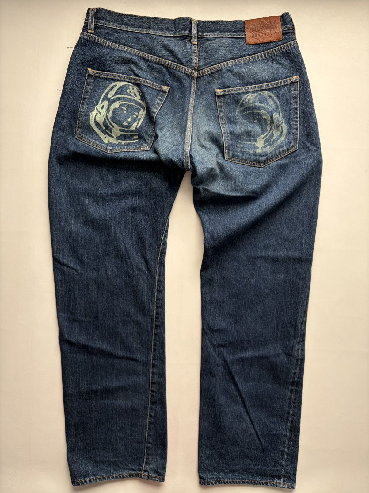 Billionaire Boys Club Season 4 Ice Cream GITD Running Dog Jeans Size US 36 / EU 52 - 2 Thumbnail
