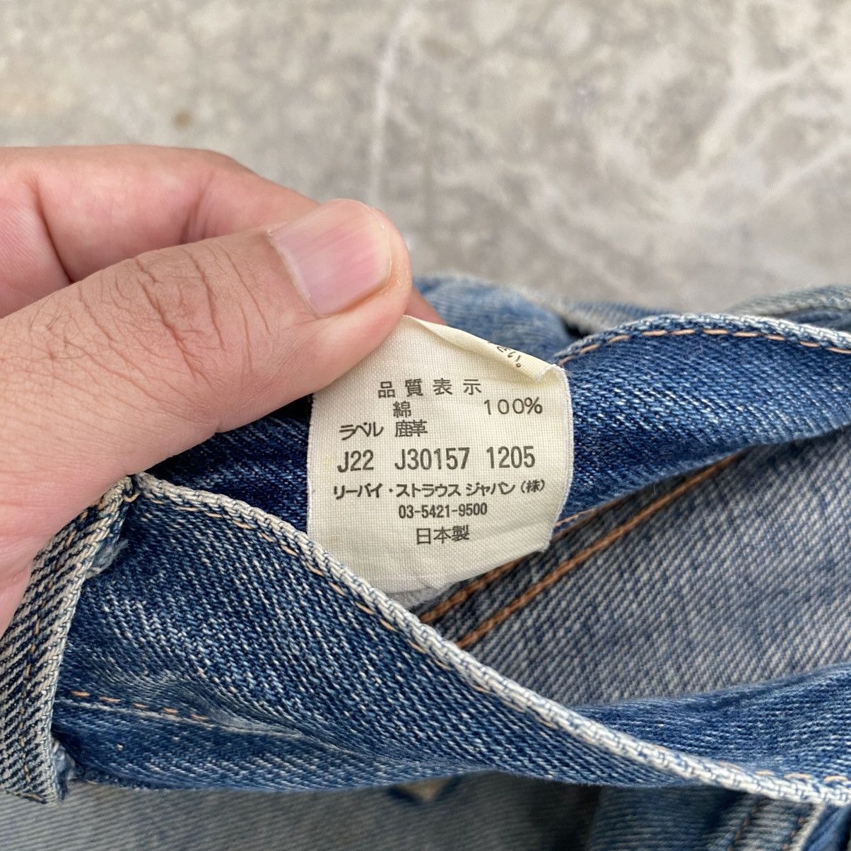 Levi's Vintage Levis 501XX Big E LVC Faded Blue Selvedge Jeans Size US 32 / EU 48 - 17 Thumbnail