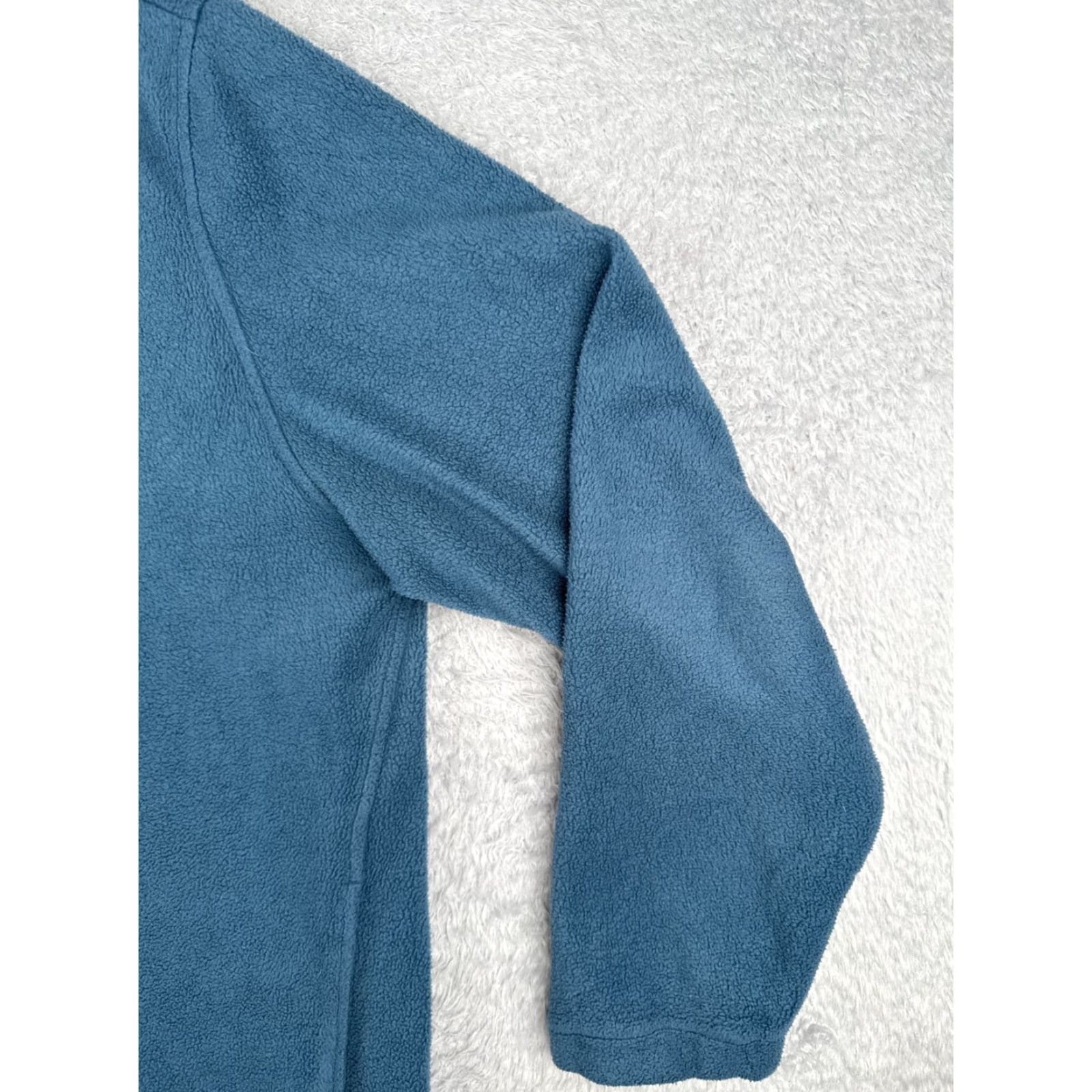 Vintage Woolrich Jacket Mens Large Blue 100% Polyester Fleece Pockets Windbreaker Zip Full Zip Insulated Lined Pockets Reversible Size US L / EU 52-54 / 3 - 2 Thumbnail