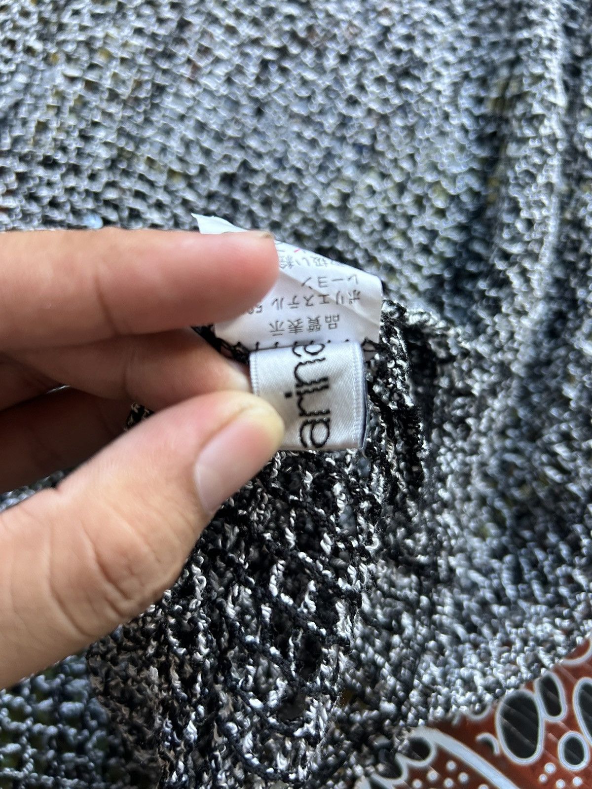 If Six Was Nine × Japanese Brand 💸BINDINGOFFER💸Turtleneck japanese open fishnet tanktop Size US M / EU 48-50 / 2 - 5 Thumbnail