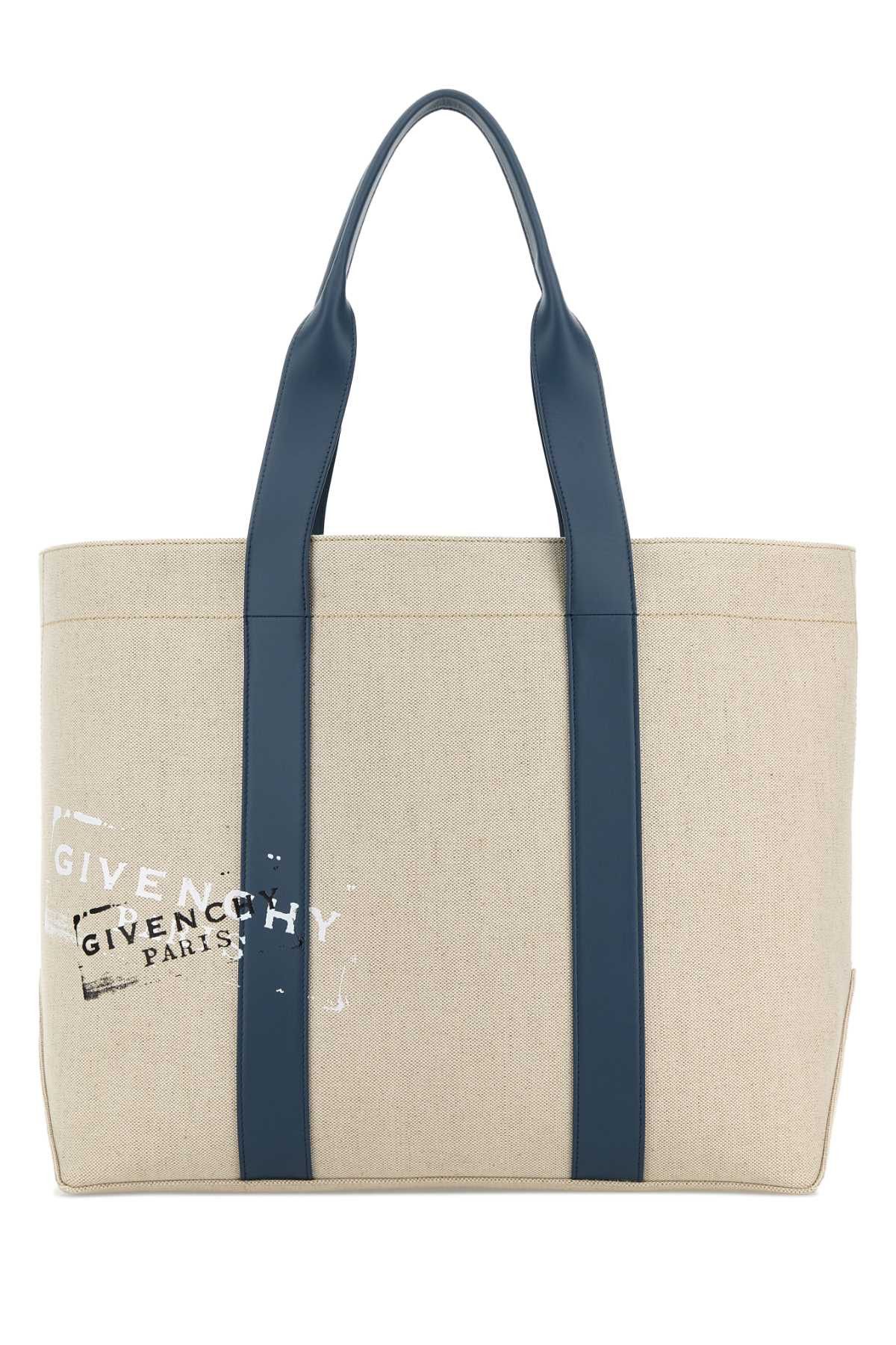 Givenchy Sand Canvas Shopping Bag Size ONE SIZE - 1 Thumbnail