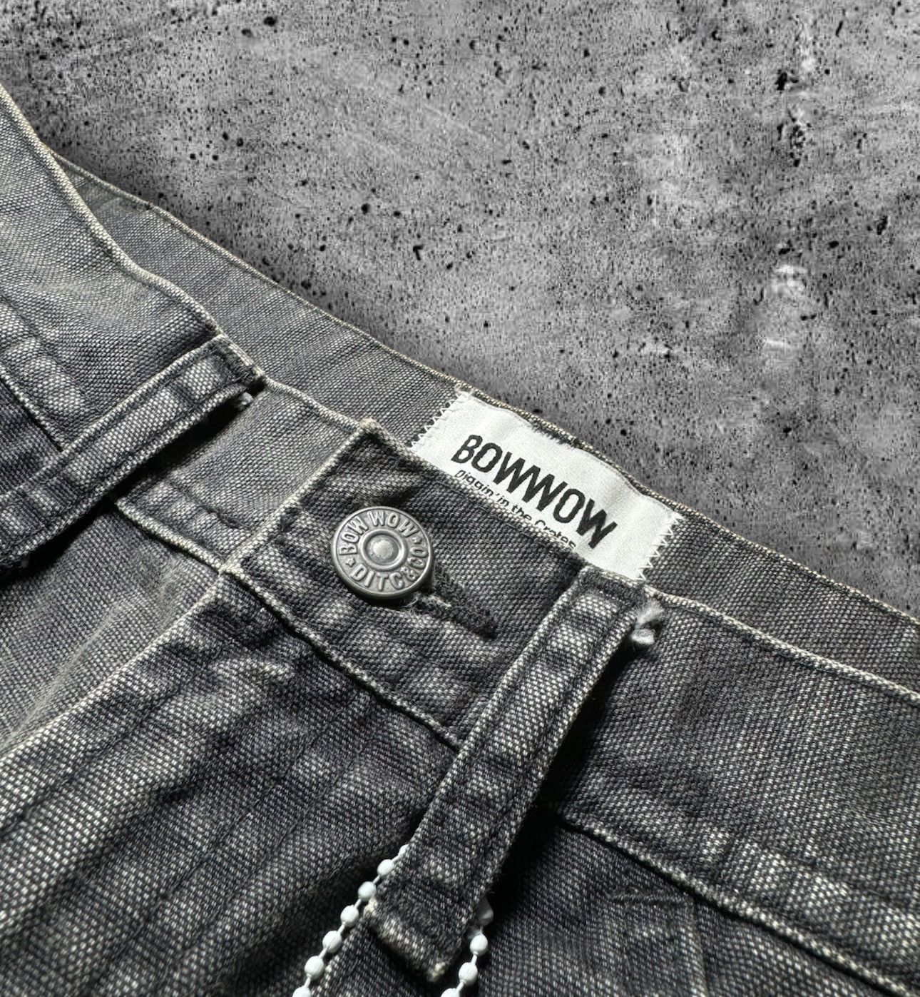 Japanese Brand BOWWOW “DOUBLE KNEE DUCK PAINTER PANTS” Size US 32 / EU 48 - 4 Thumbnail