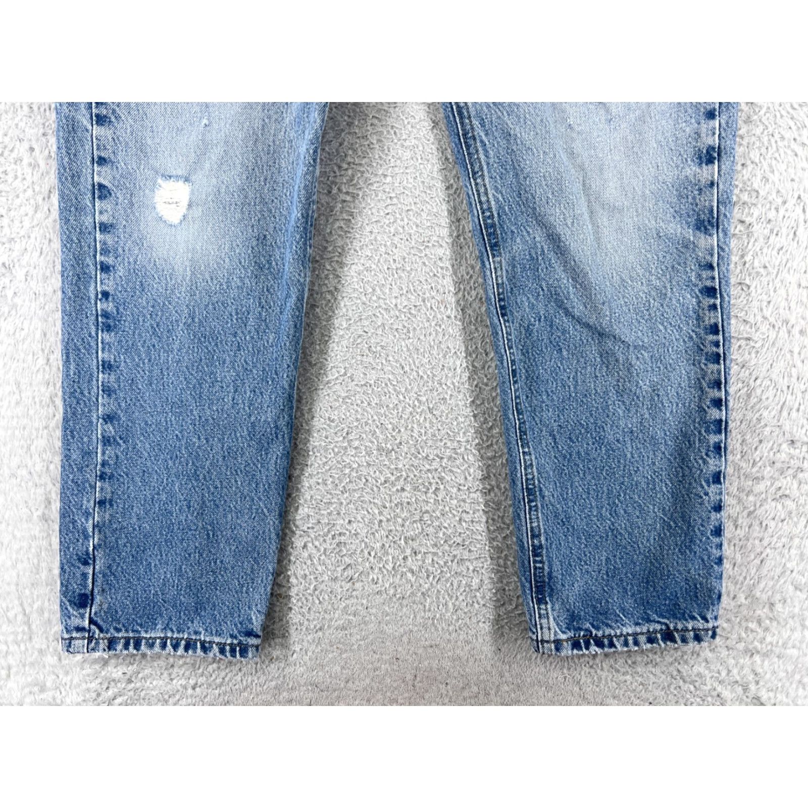 Carhartt Carhartt Jeans Mens 36 Blue Denim 100% Cotton Relaxed Fit 5-Pocket Inseam 30 Bootcut Size US 36 / EU 52 - 4 Thumbnail