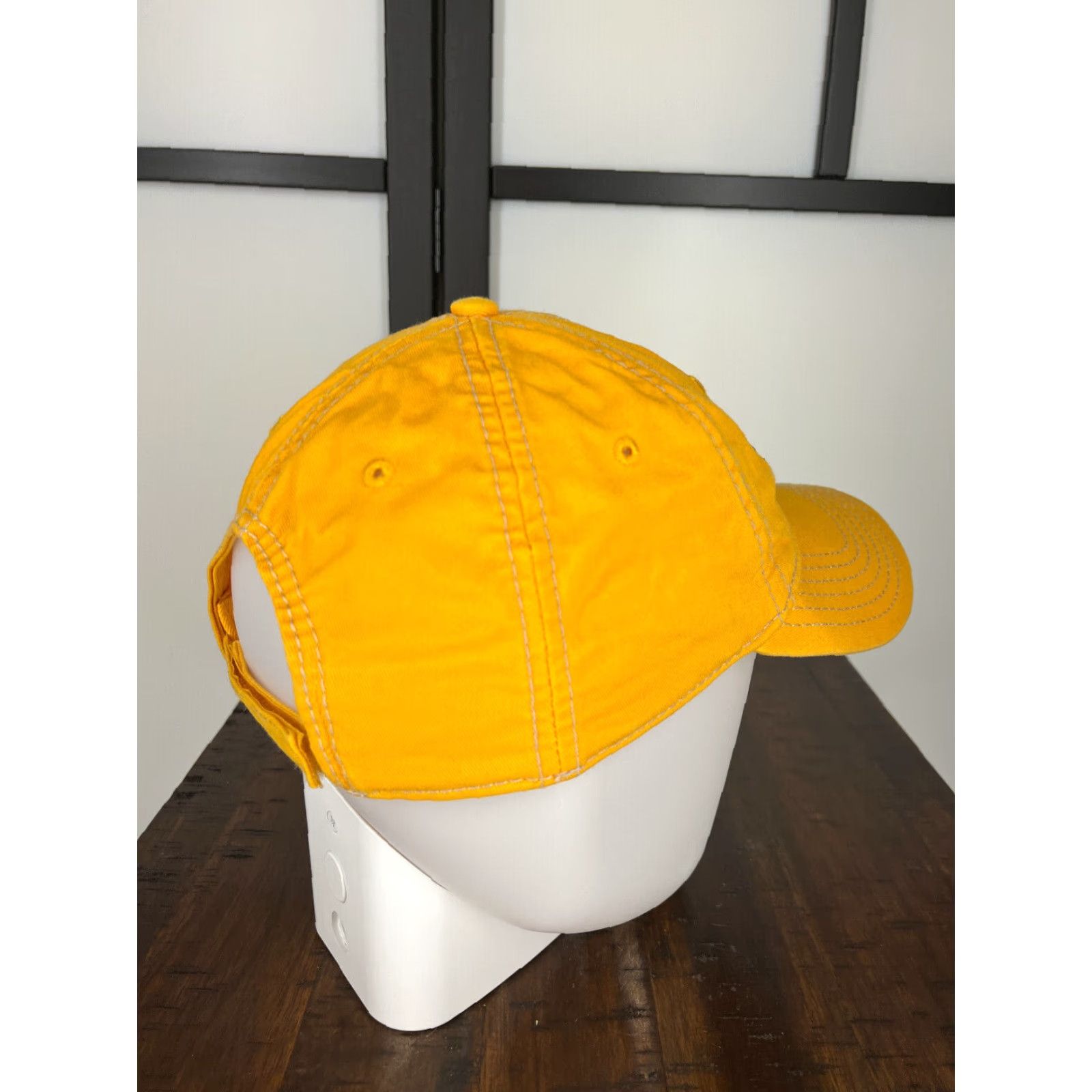 Vintage Bonneville Lakers Highschool Hat Cap Adult Yellow 100% Cotton Size ONE SIZE - 7 Thumbnail
