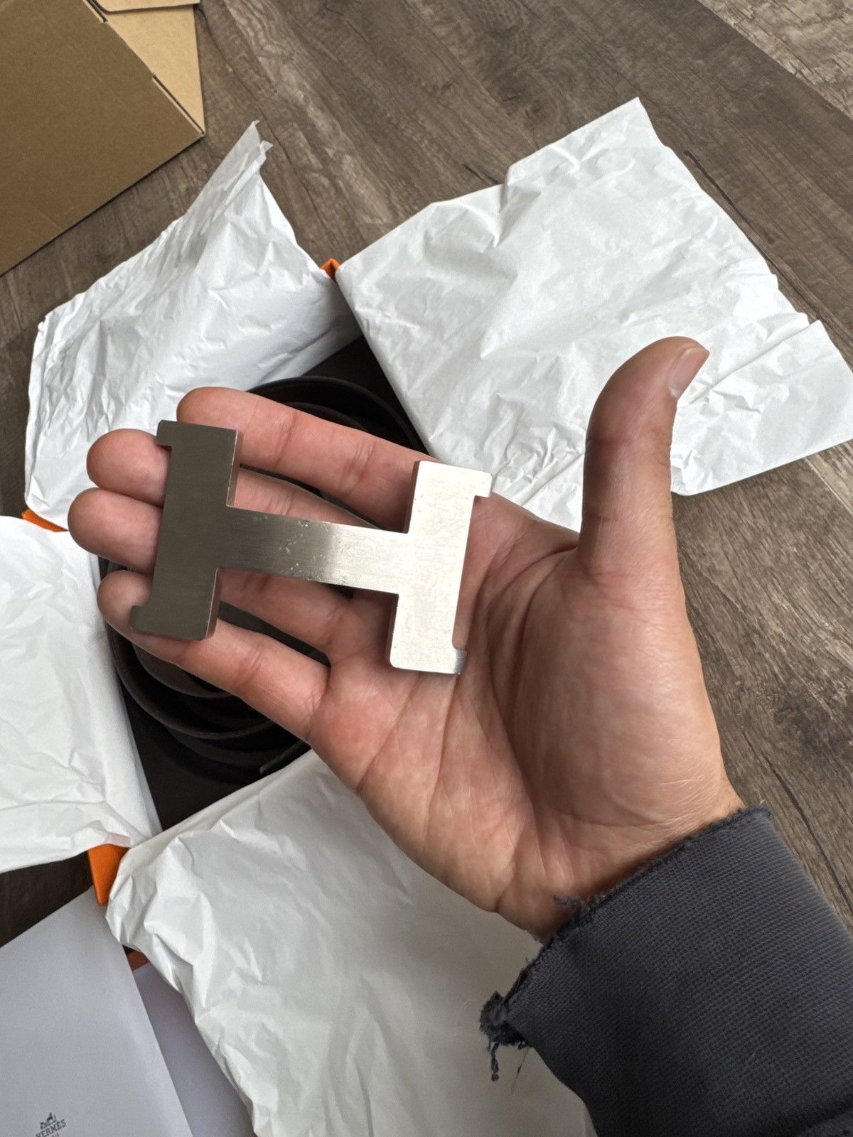 Hermes Hermes belt Size 32 - 7 Thumbnail