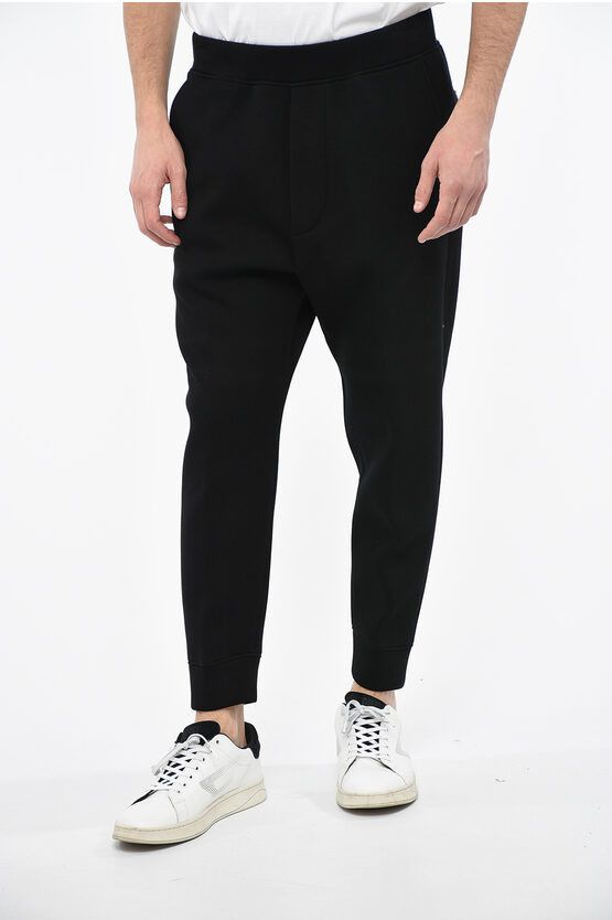 image of Dsquared2 Relax Dean Joggers With Zipped Pockets in Black, Men's (Size 32)