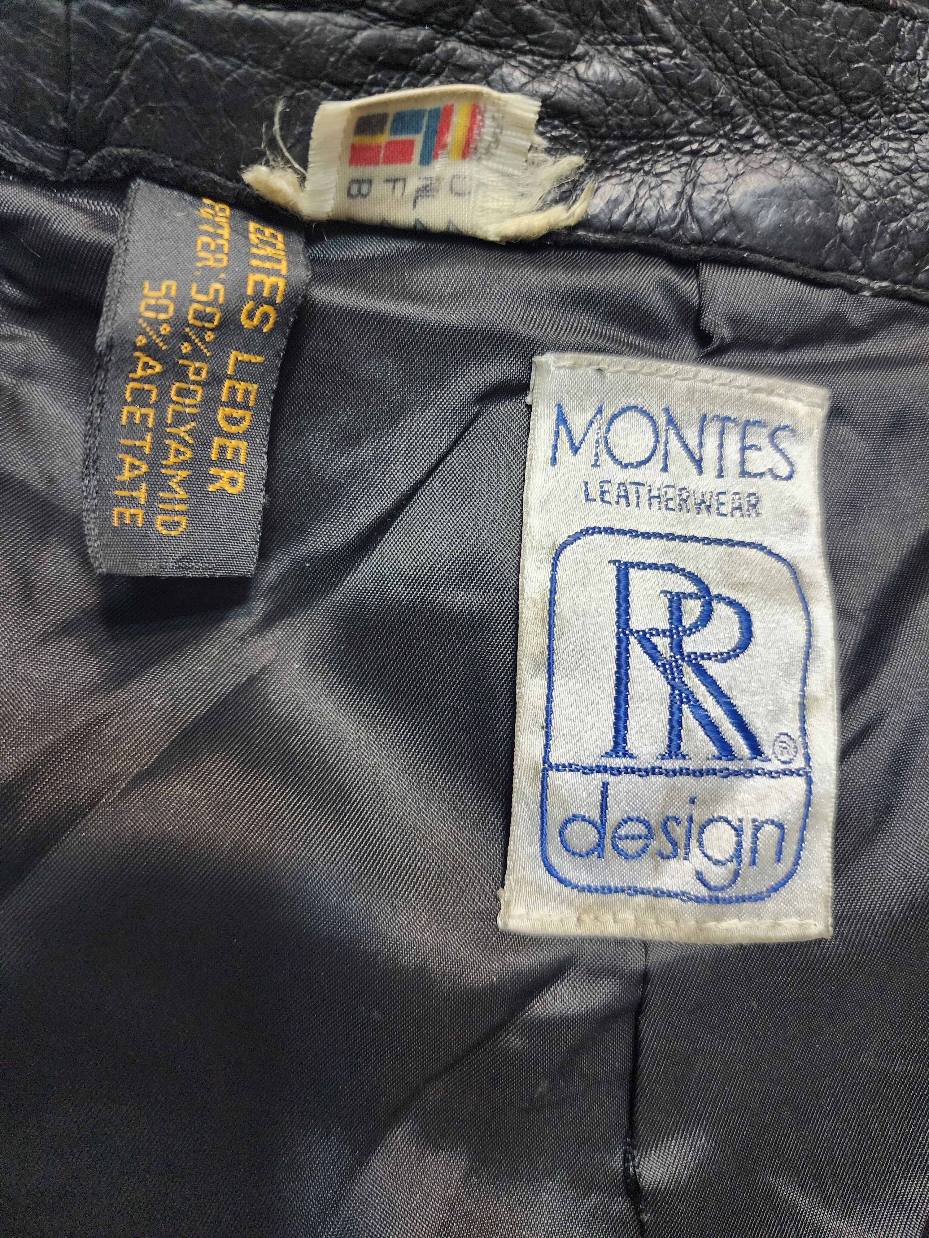 Genuine Leather Vintage Black Leather Pants: Men's Soft Leather Trousers Size US 29 - 10 Thumbnail