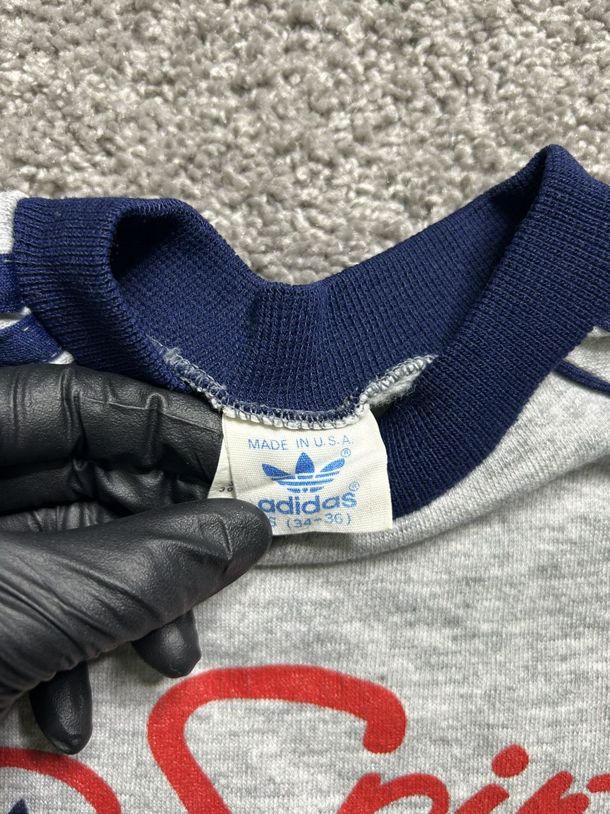 Adidas Vintage 80s Adidas Spirit of the Games Crewneck USA Size US S / EU 44-46 / 1 - 3 Thumbnail